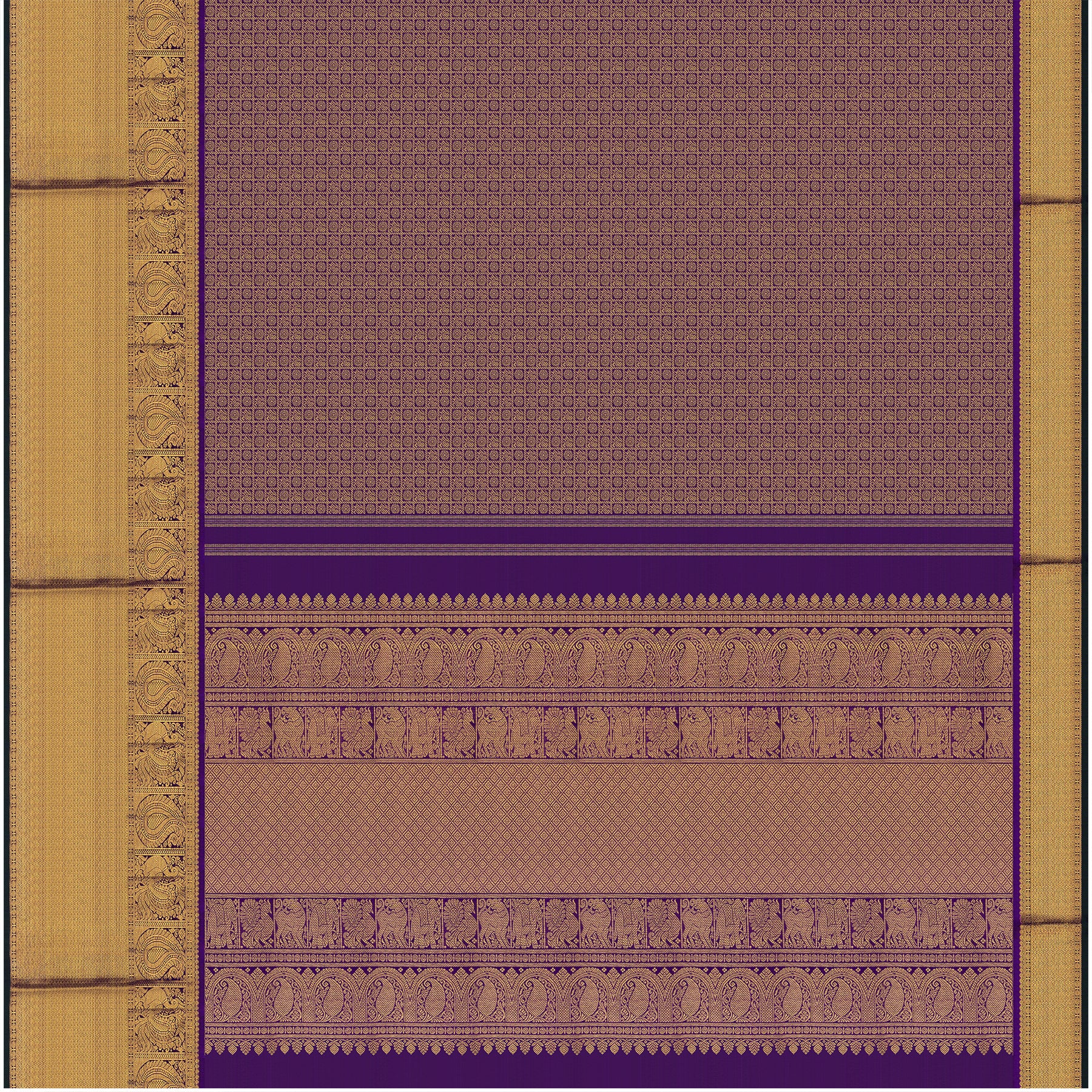 Kanakavalli Kanjivaram Silk Sari 25-110-HS001-06139 - Full View