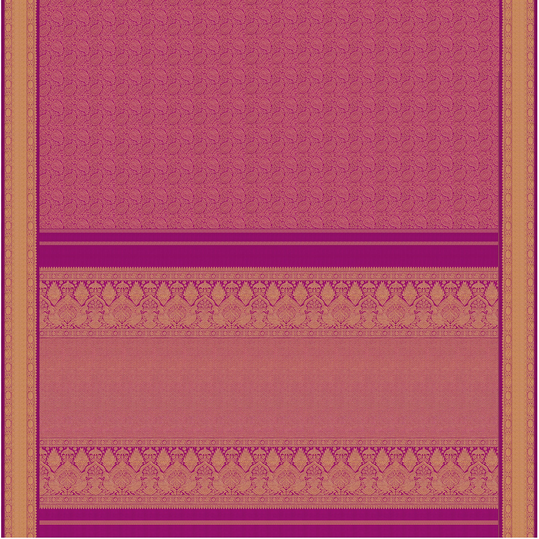 Kanakavalli Kanjivaram Silk Sari 25-110-HS001-06142 - Full View