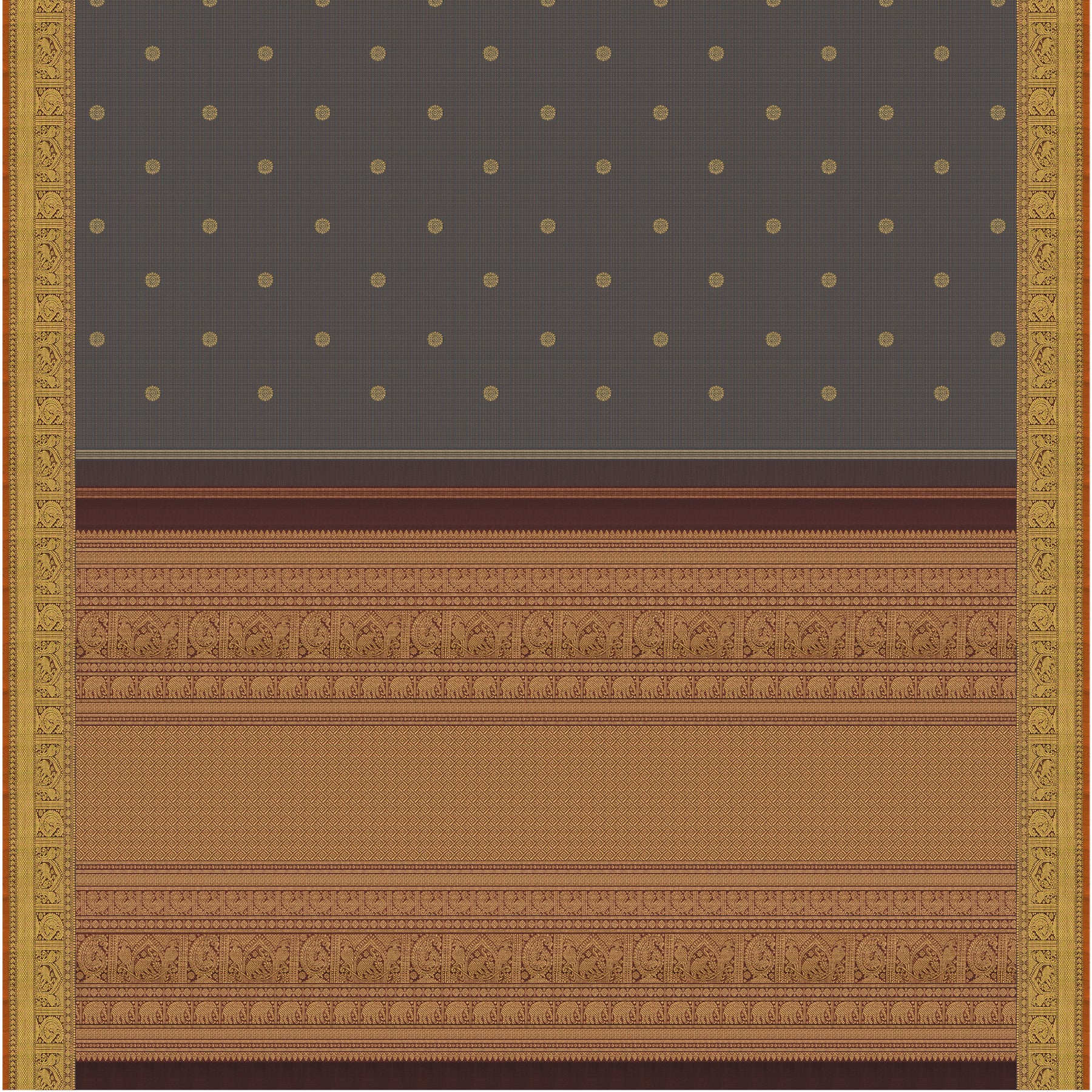 Kanakavalli Kanjivaram Silk Sari 25-110-HS001-06154 - Full View