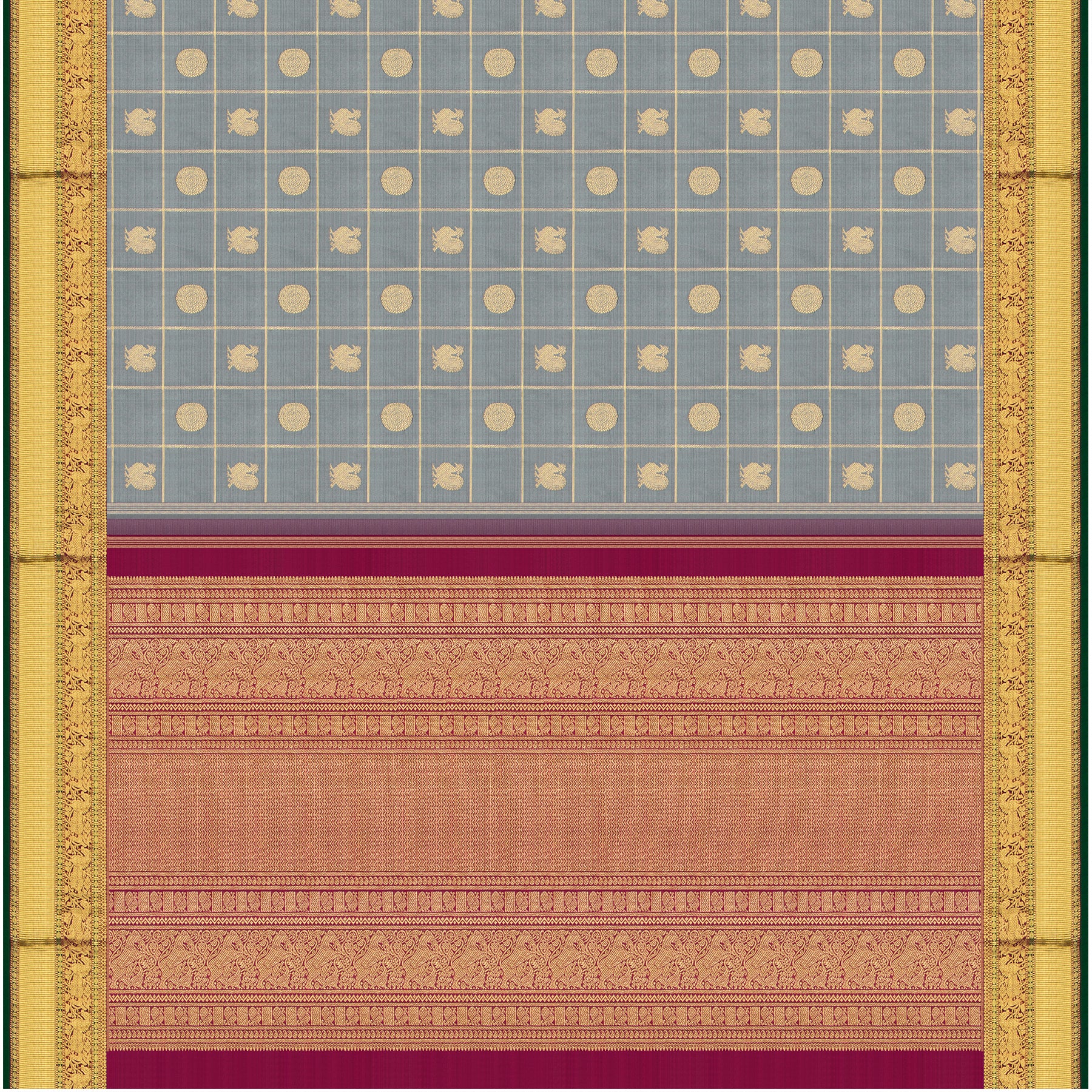 Kanakavalli Kanjivaram Silk Sari 25-110-HS001-06168 - Full View