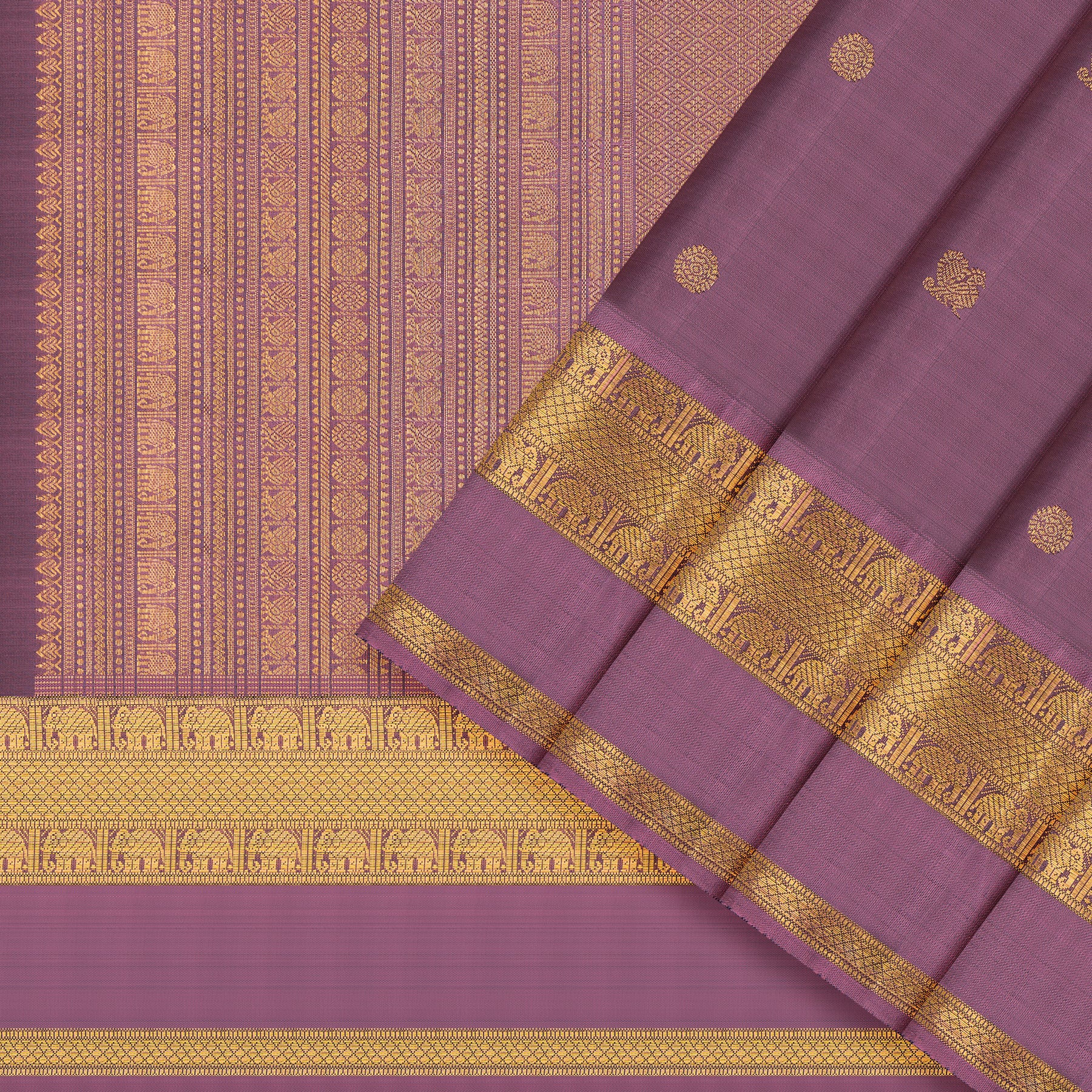 Kanakavalli Kanjivaram Silk Sari 25-110-HS001-06193 - Cover View