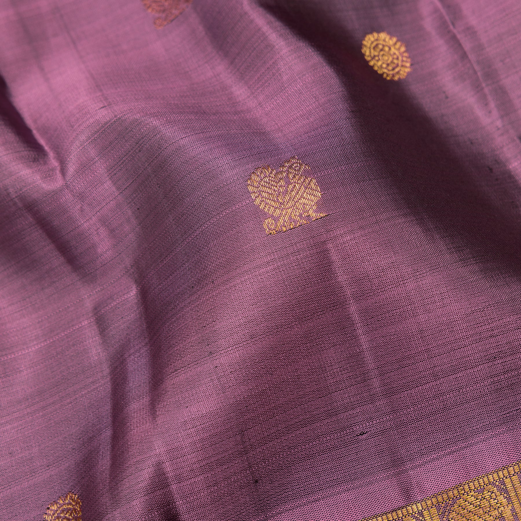 Kanakavalli Kanjivaram Silk Sari 25-110-HS001-06193 - Fabric View