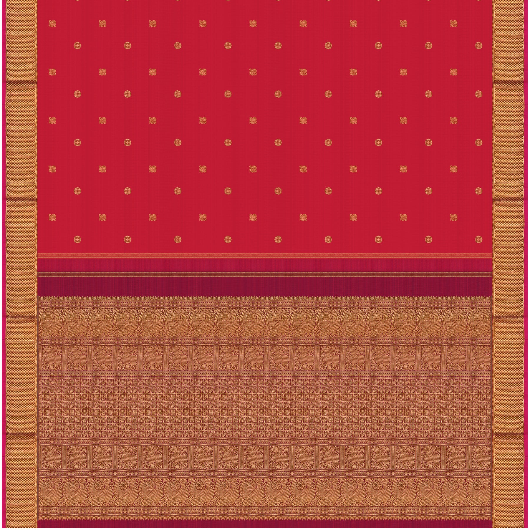 Kanakavalli Kanjivaram Silk Sari 25-110-HS001-06199 - Full View