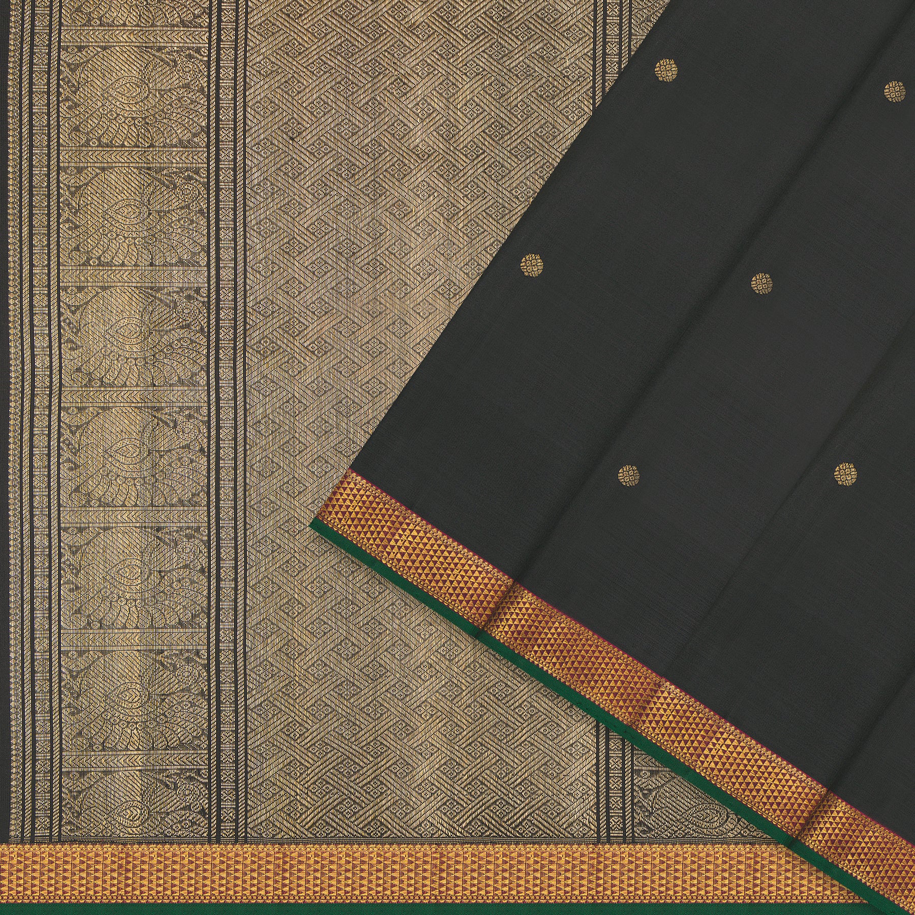 Kanakavalli Kanjivaram Silk Sari 25-110-HS001-06207 - Cover View
