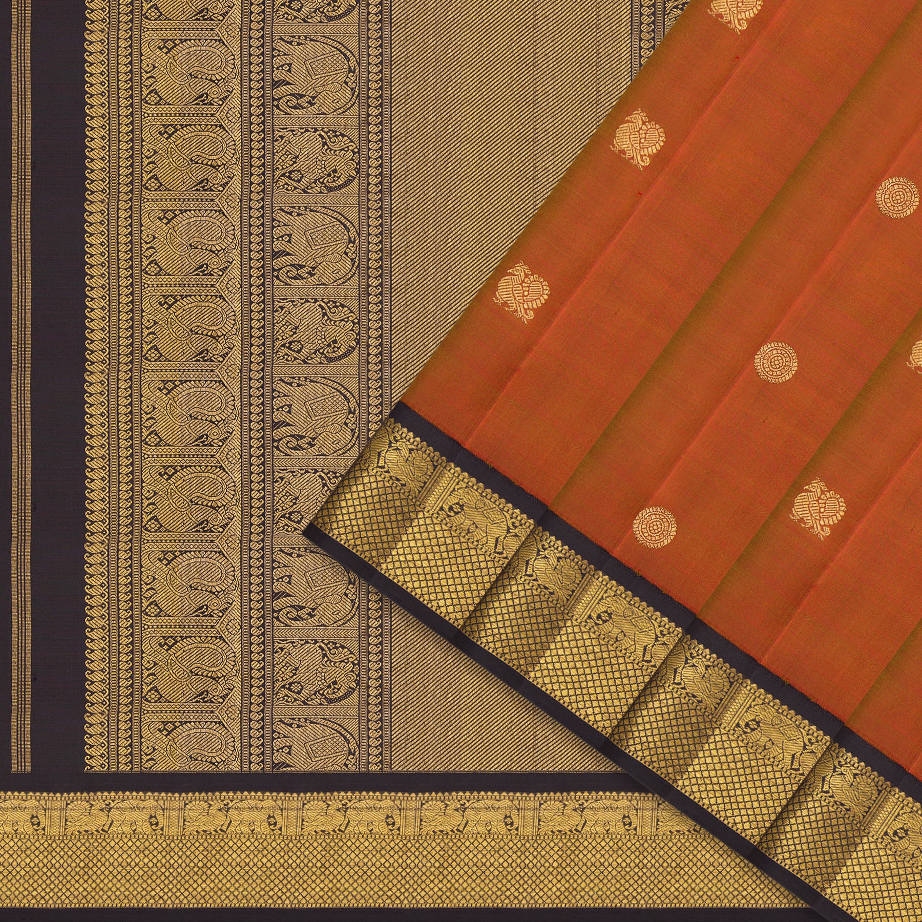 Kanakavalli Kanjivaram Silk Sari 25-110-HS001-06212 - Cover View