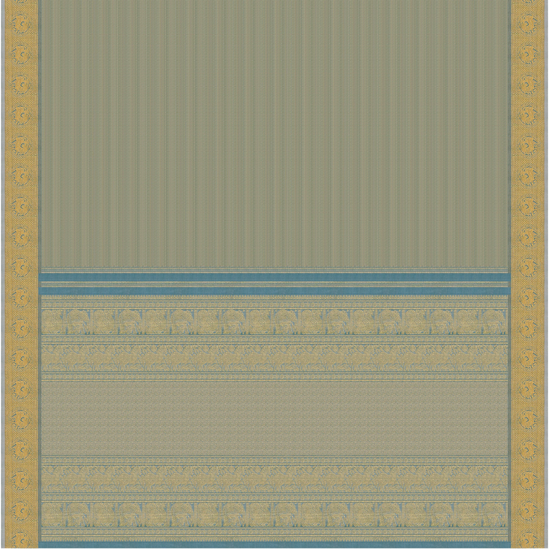 Kanakavalli Kanjivaram Silk Sari 25-110-HS001-06222 - Full View