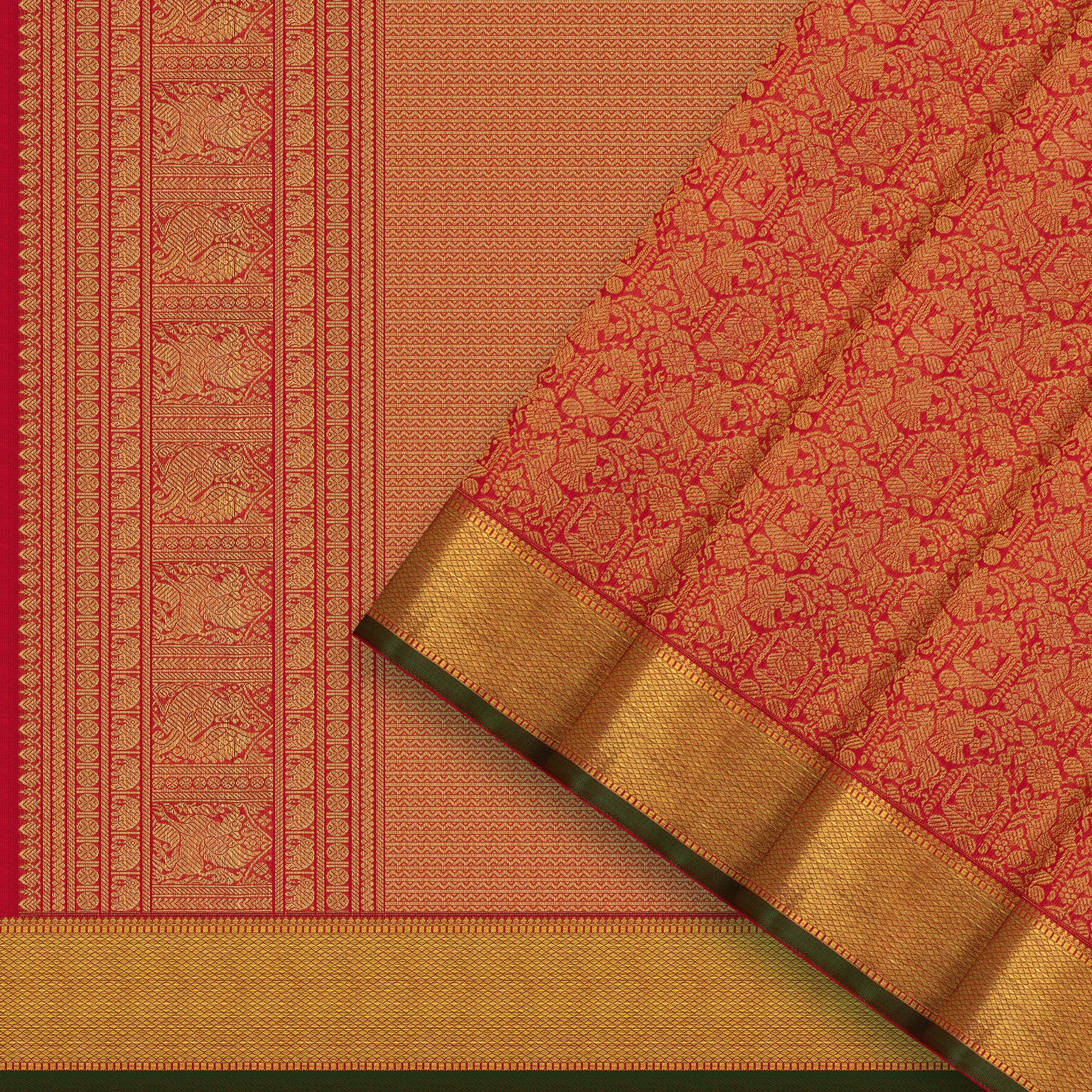 Kanakavalli Kanjivaram Silk Sari 25-110-HS001-06230 - Cover View