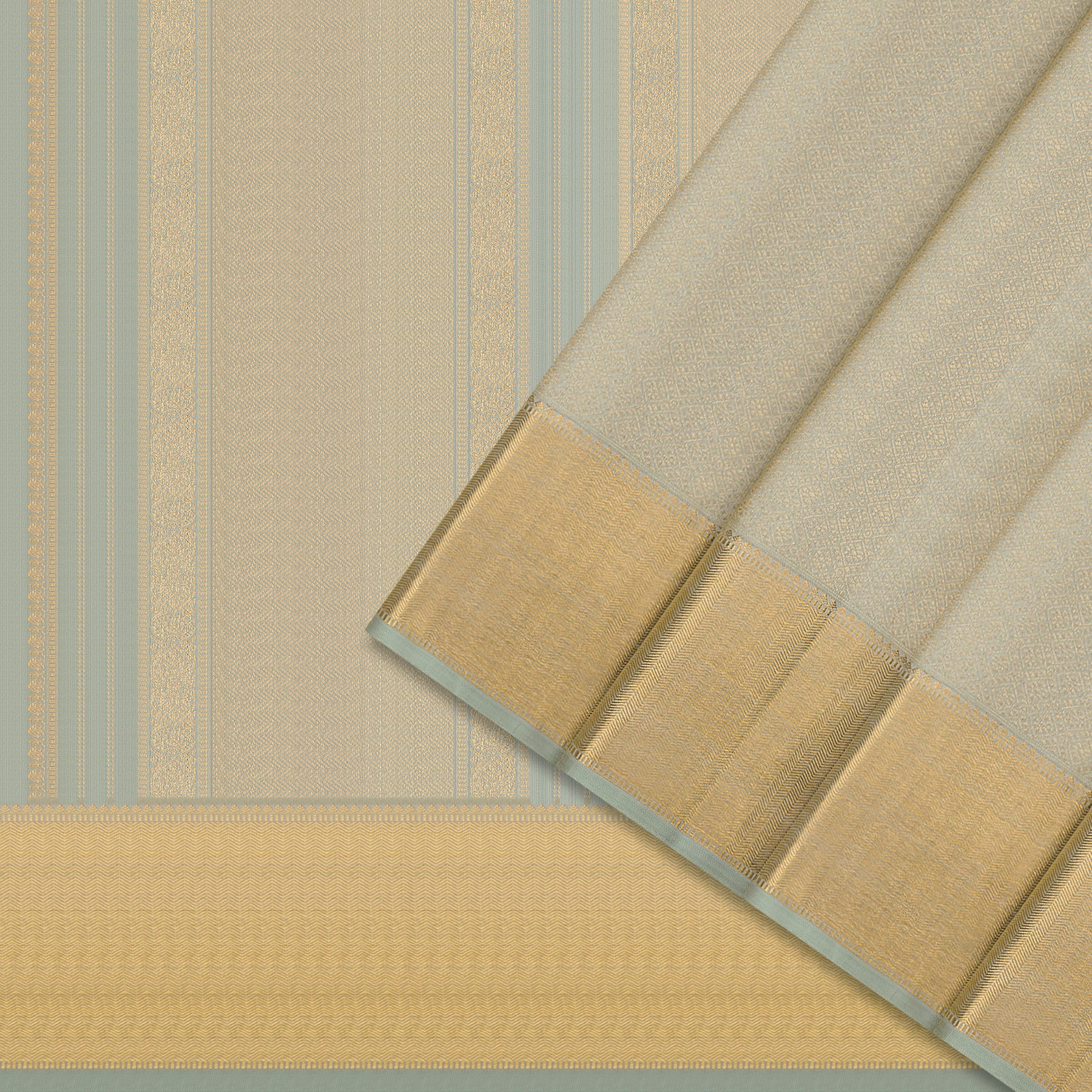Kanakavalli Kanjivaram Silk Sari 25-110-HS001-06235 - Cover View