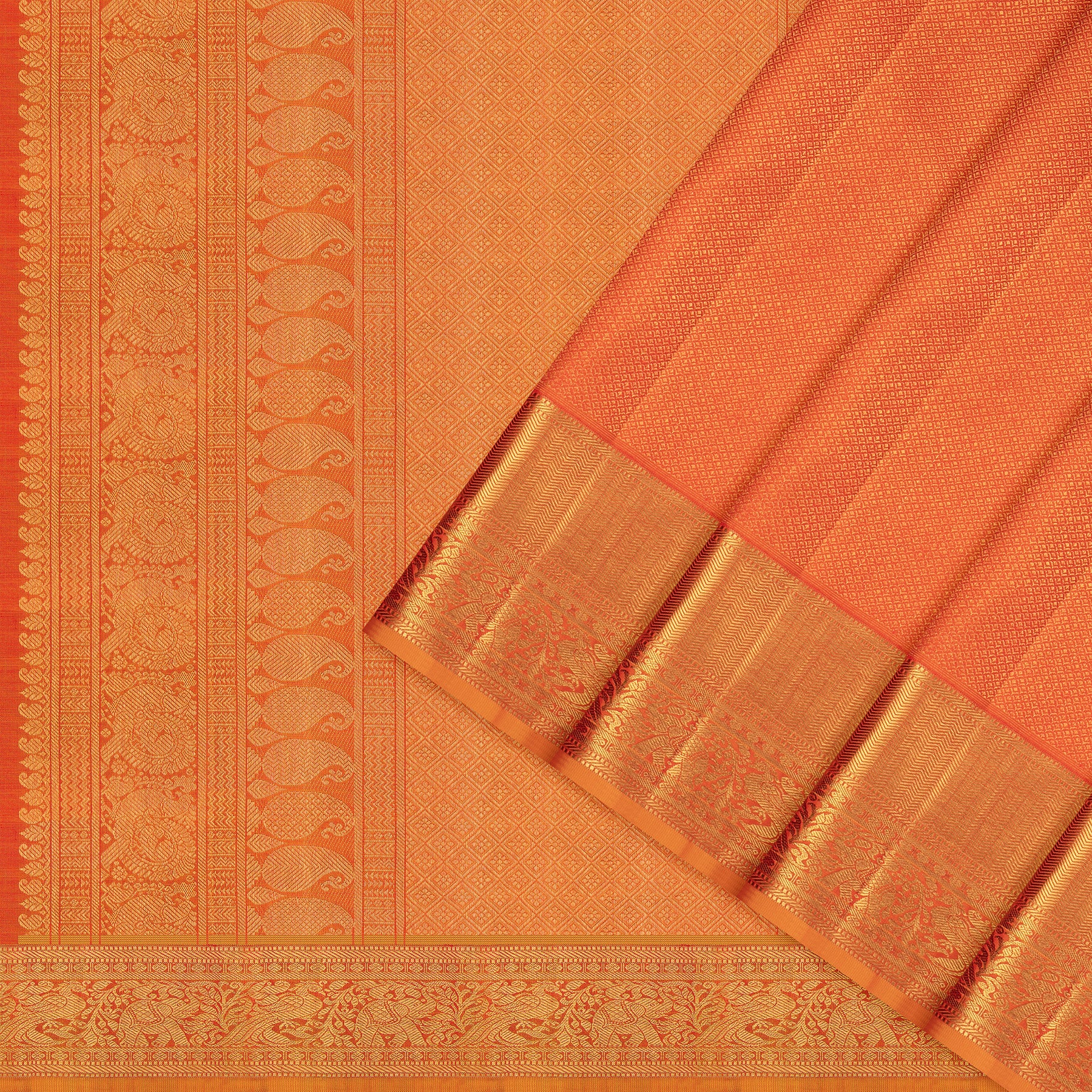 Kanakavalli Kanjivaram Silk Sari 25-110-HS001-06244 - Cover View