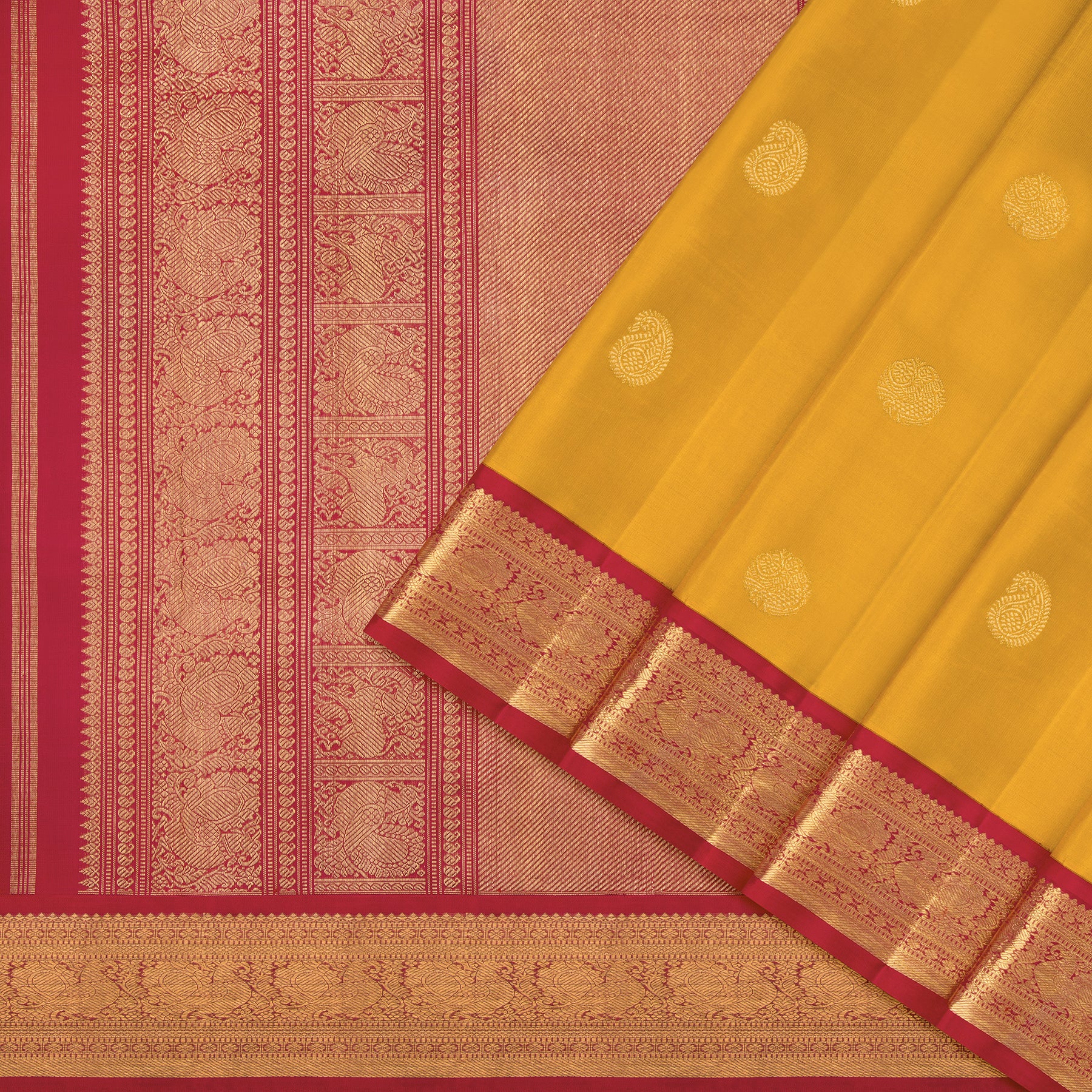 Kanakavalli Kanjivaram Silk Sari 25-110-HS001-06266 - Cover View