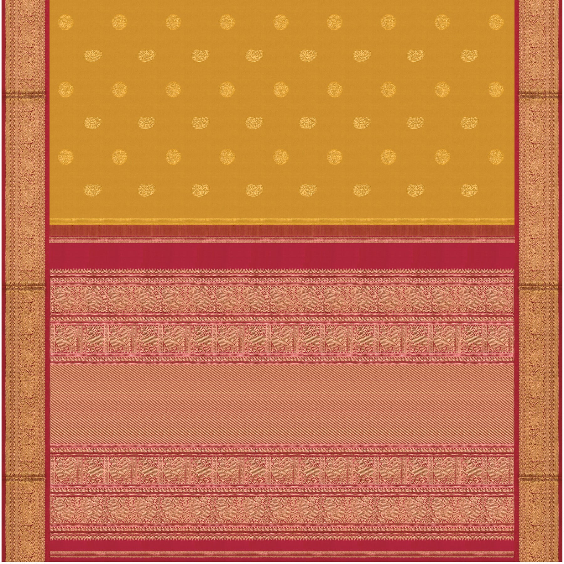 Kanakavalli Kanjivaram Silk Sari 25-110-HS001-06266 - Full View