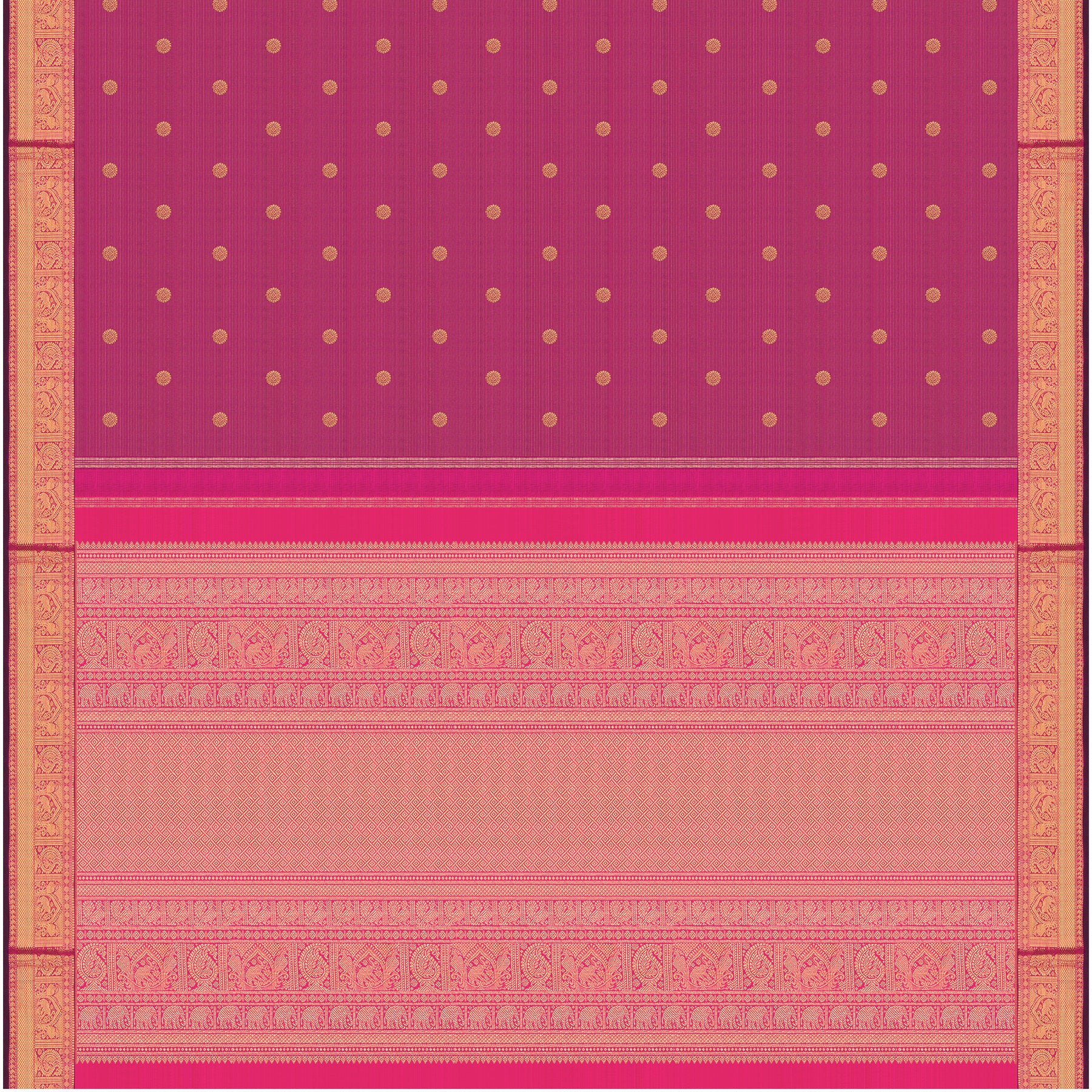 Kanakavalli Kanjivaram Silk Sari 25-110-HS001-06285 - Full View