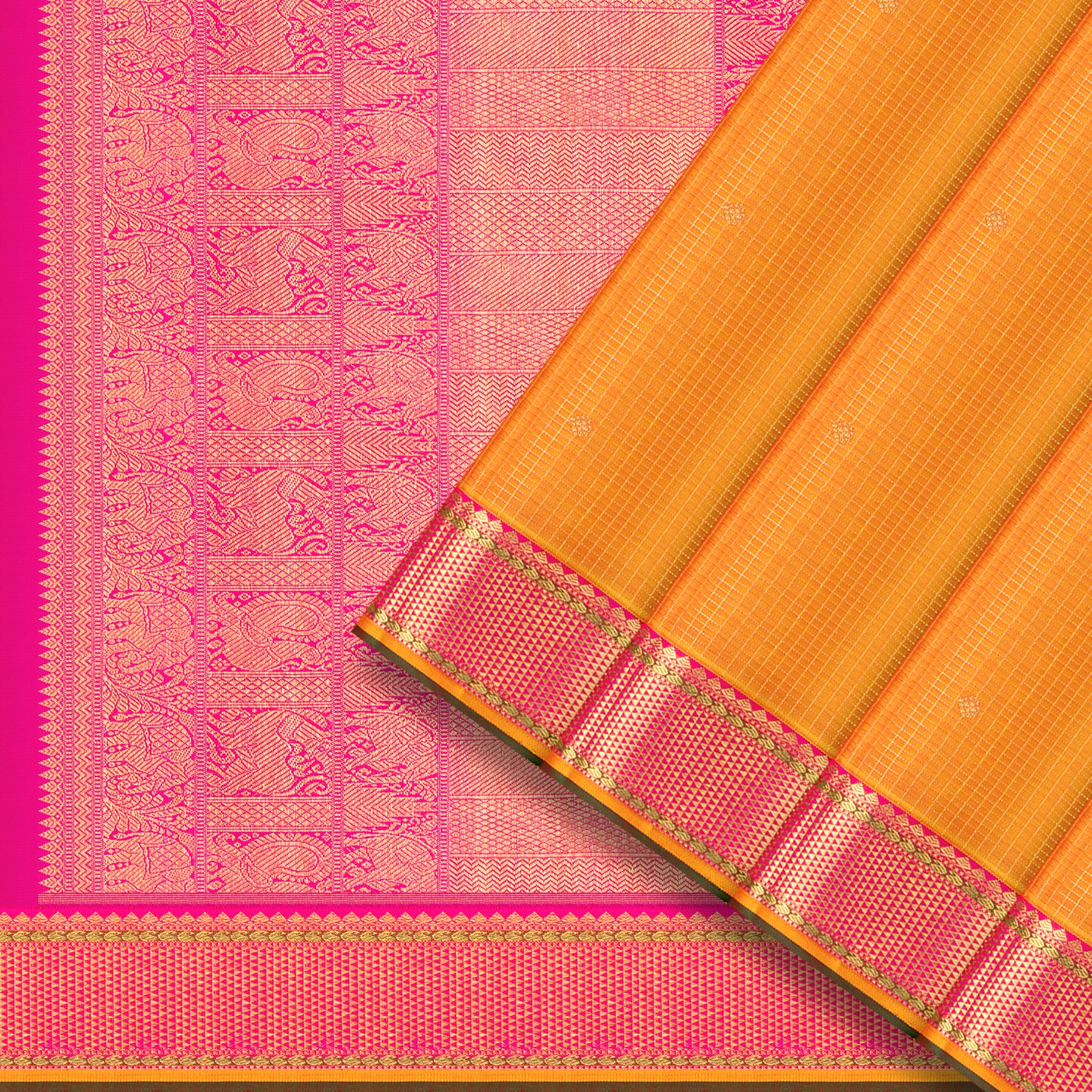 Kanakavalli Kanjivaram Silk Sari 25-110-HS001-06292 - Cover View