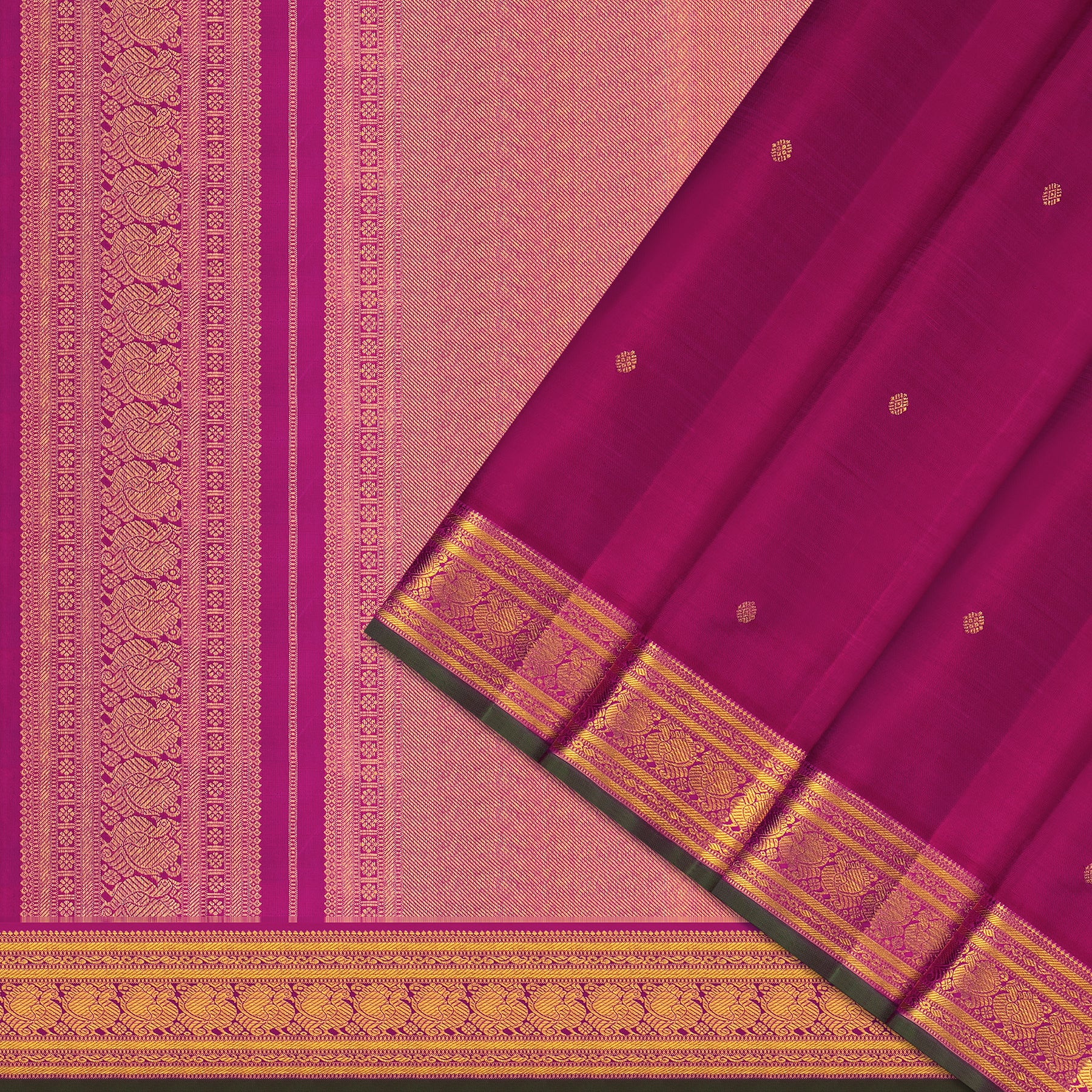Kanakavalli Kanjivaram Silk Sari 25-110-HS001-06296 - Cover View
