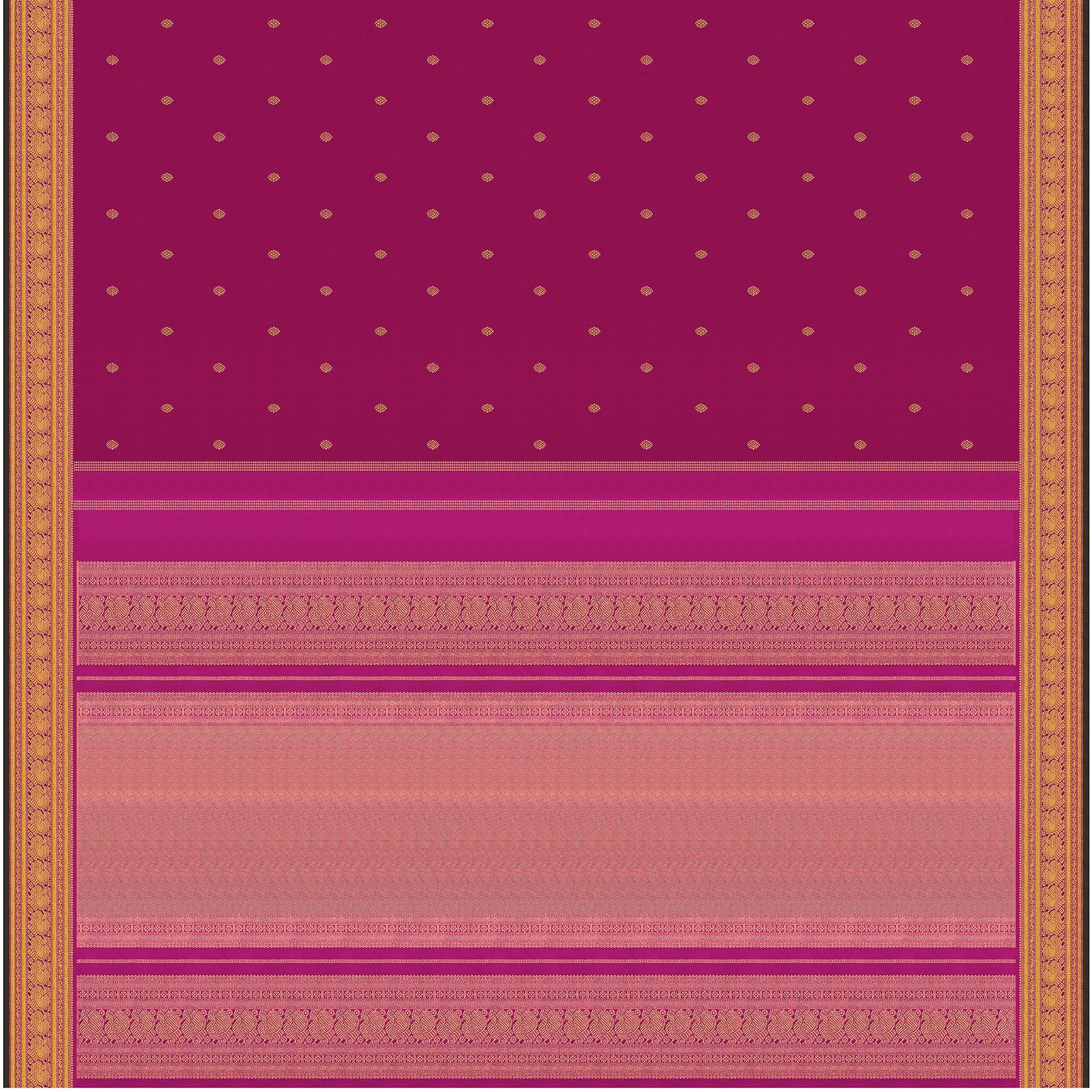 Kanakavalli Kanjivaram Silk Sari 25-110-HS001-06296 - Full View