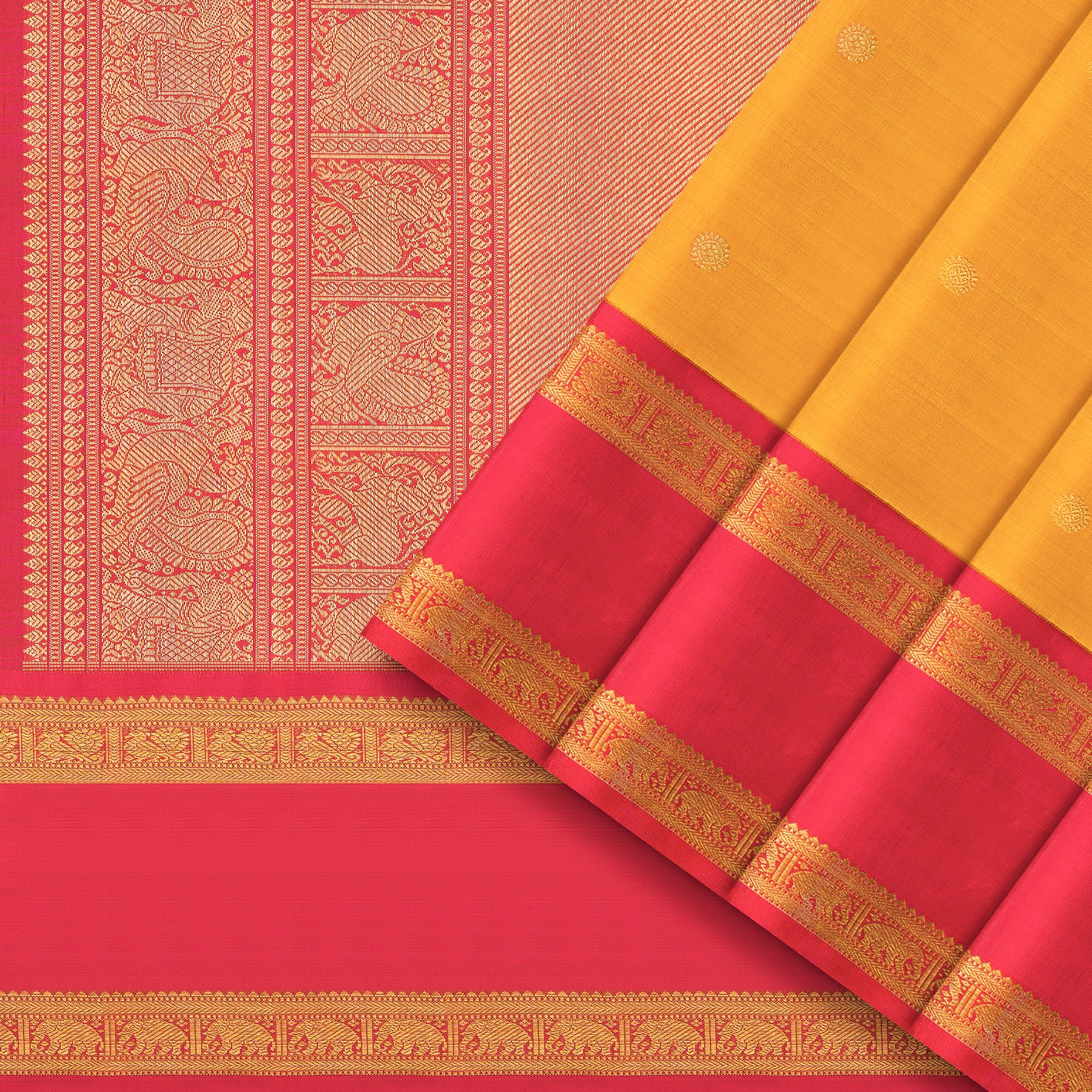 Kanakavalli Kanjivaram Silk Sari 25-110-HS001-07115 - Cover View