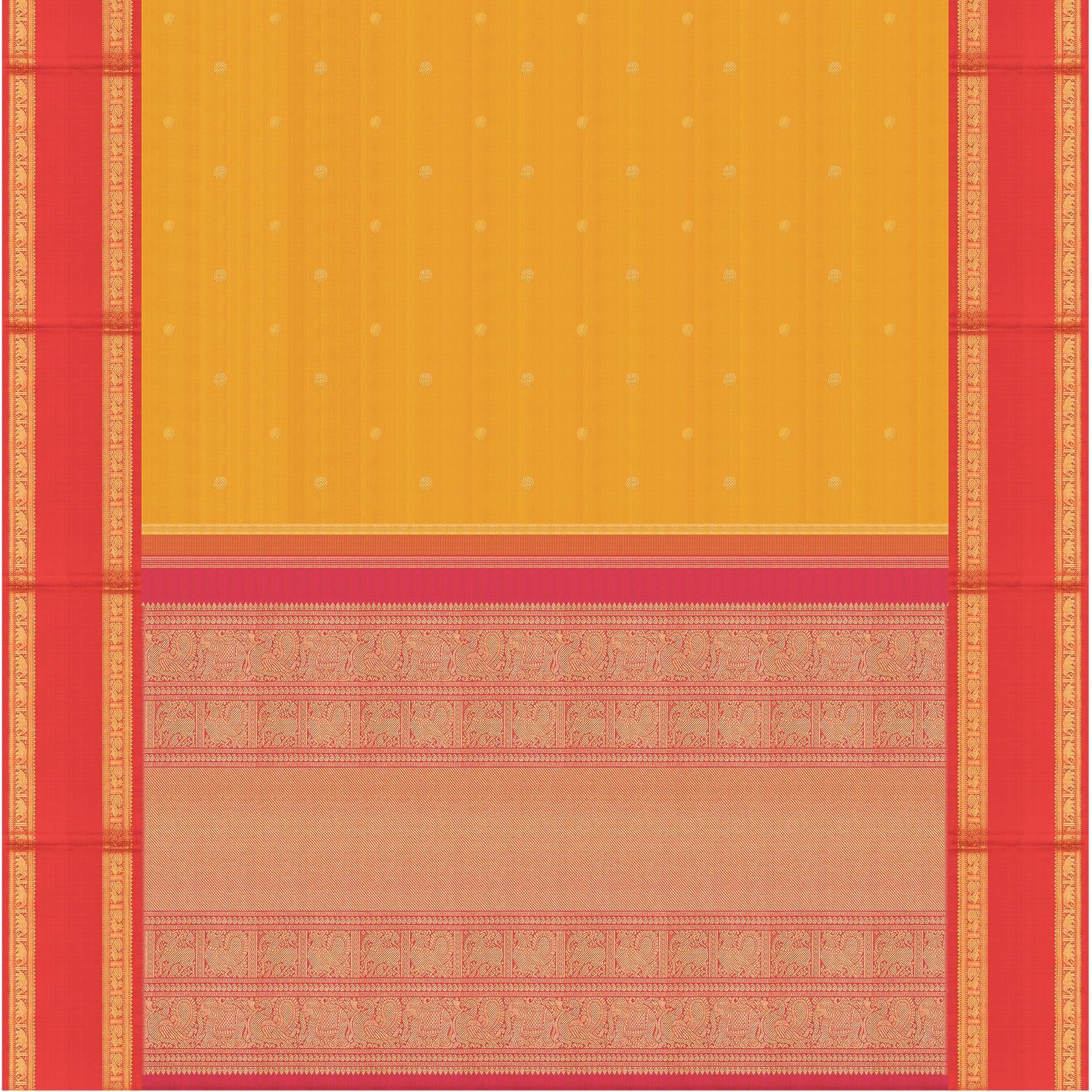Kanakavalli Kanjivaram Silk Sari 25-110-HS001-07115 - Full View