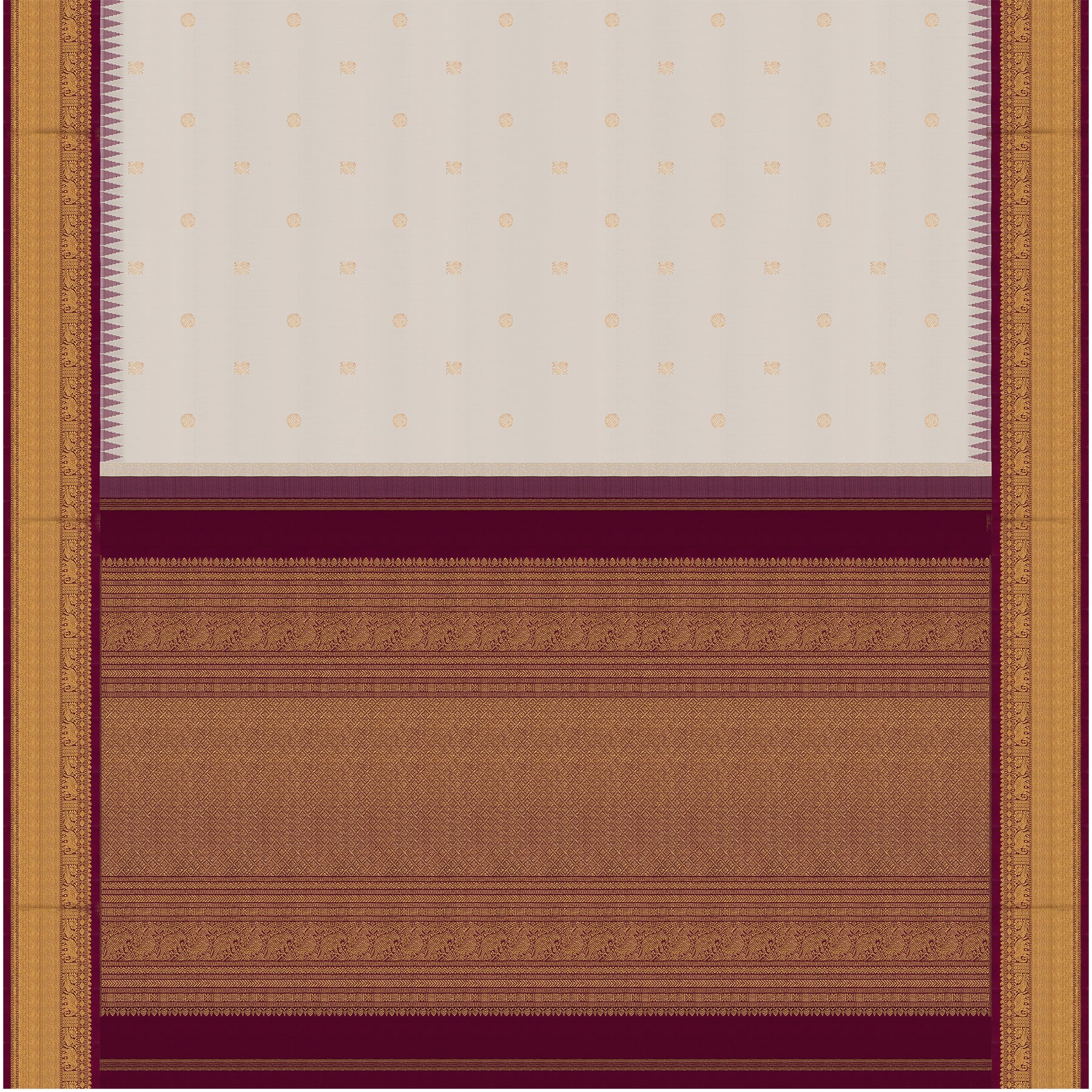 Kanakavalli Kanjivaram Silk Sari 25-110-HS001-07118 - Full View