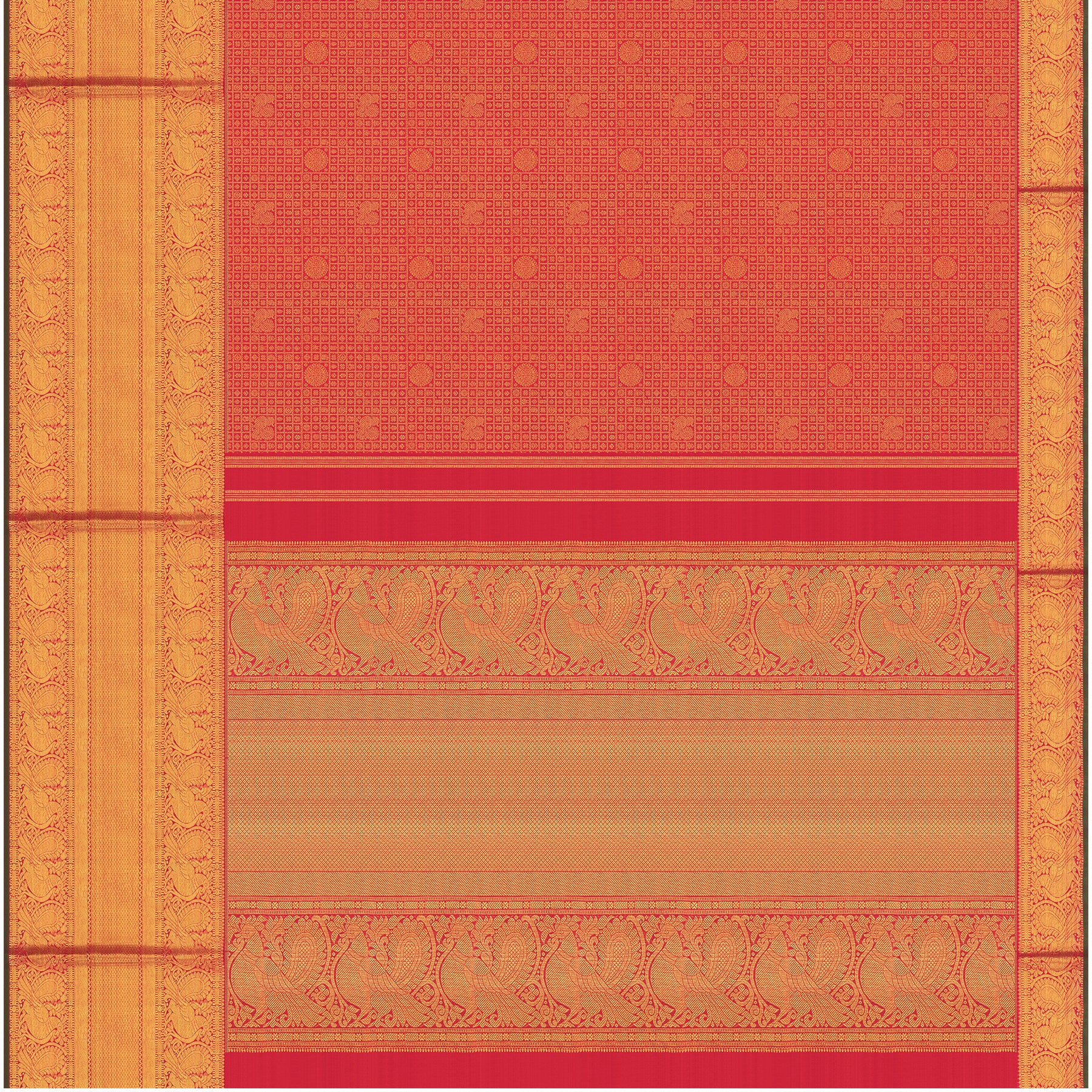 Kanakavalli Kanjivaram Silk Sari 25-110-HS001-07134 - Full View