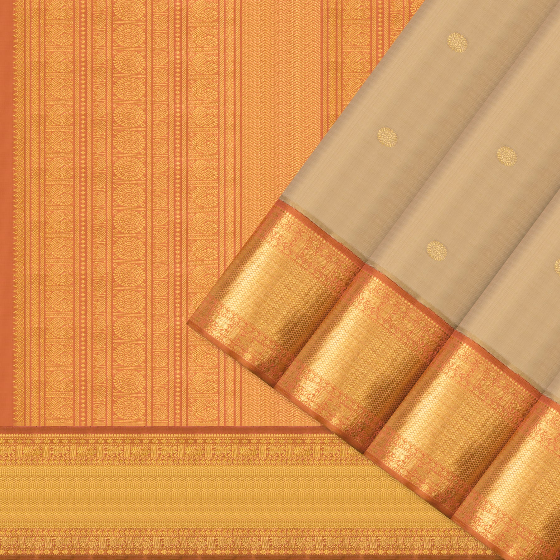 Kanakavalli Kanjivaram Silk Sari 25-110-HS001-07149 - Cover View