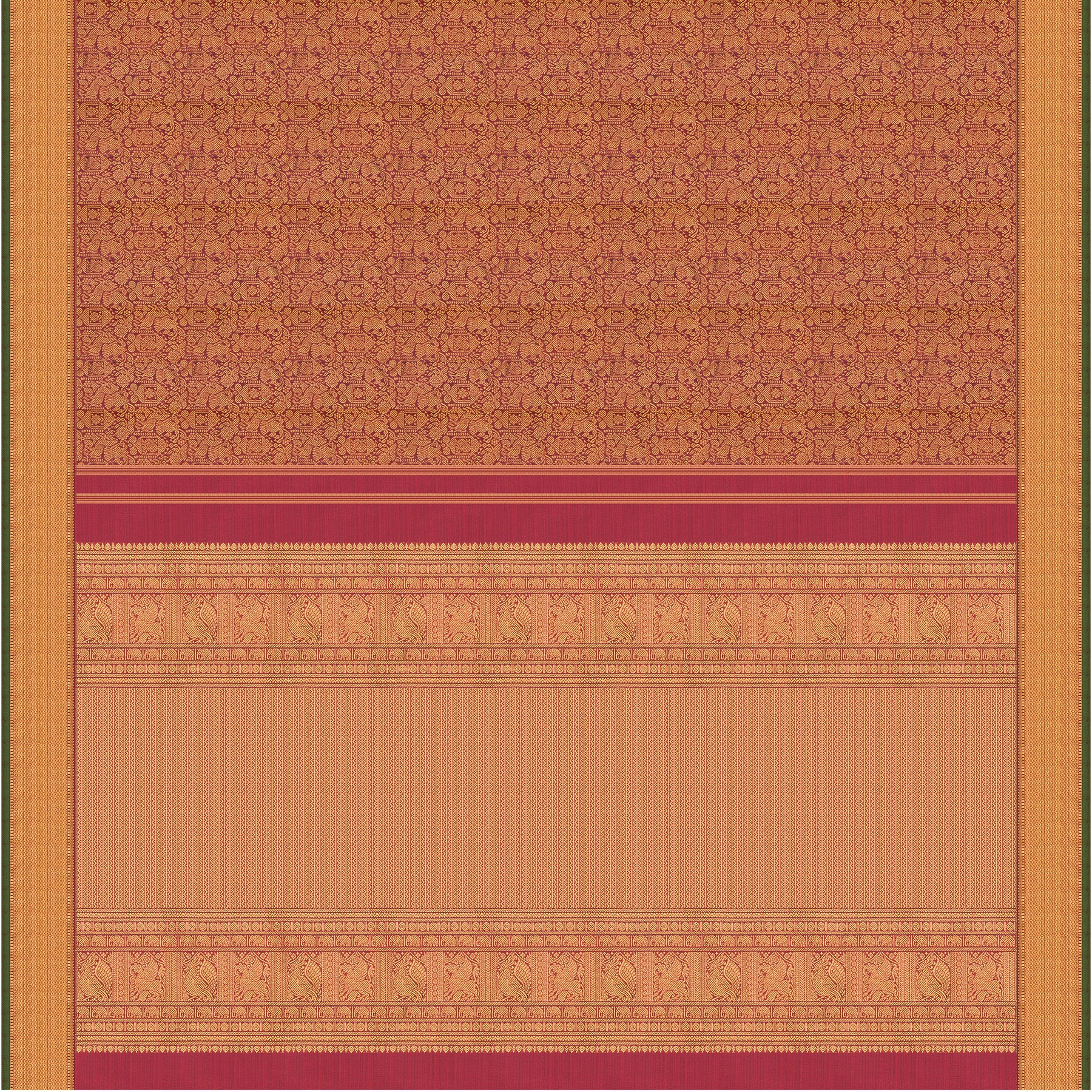 Kanakavalli Kanjivaram Silk Sari 25-110-HS001-07441 - Full View