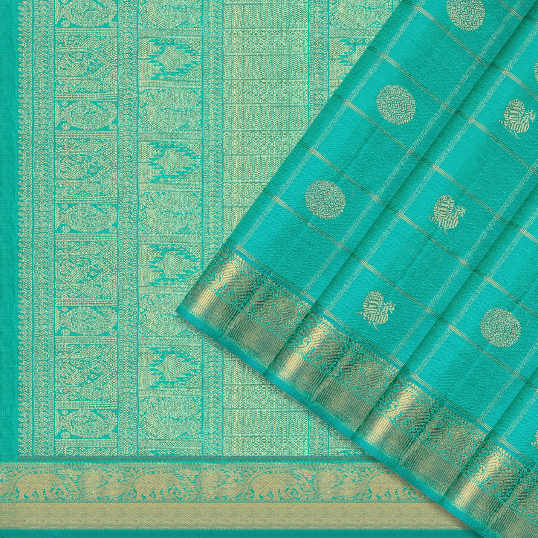 Kanakavalli Kanjivaram Silk Sari 25-110-HS001-07499 - Cover View