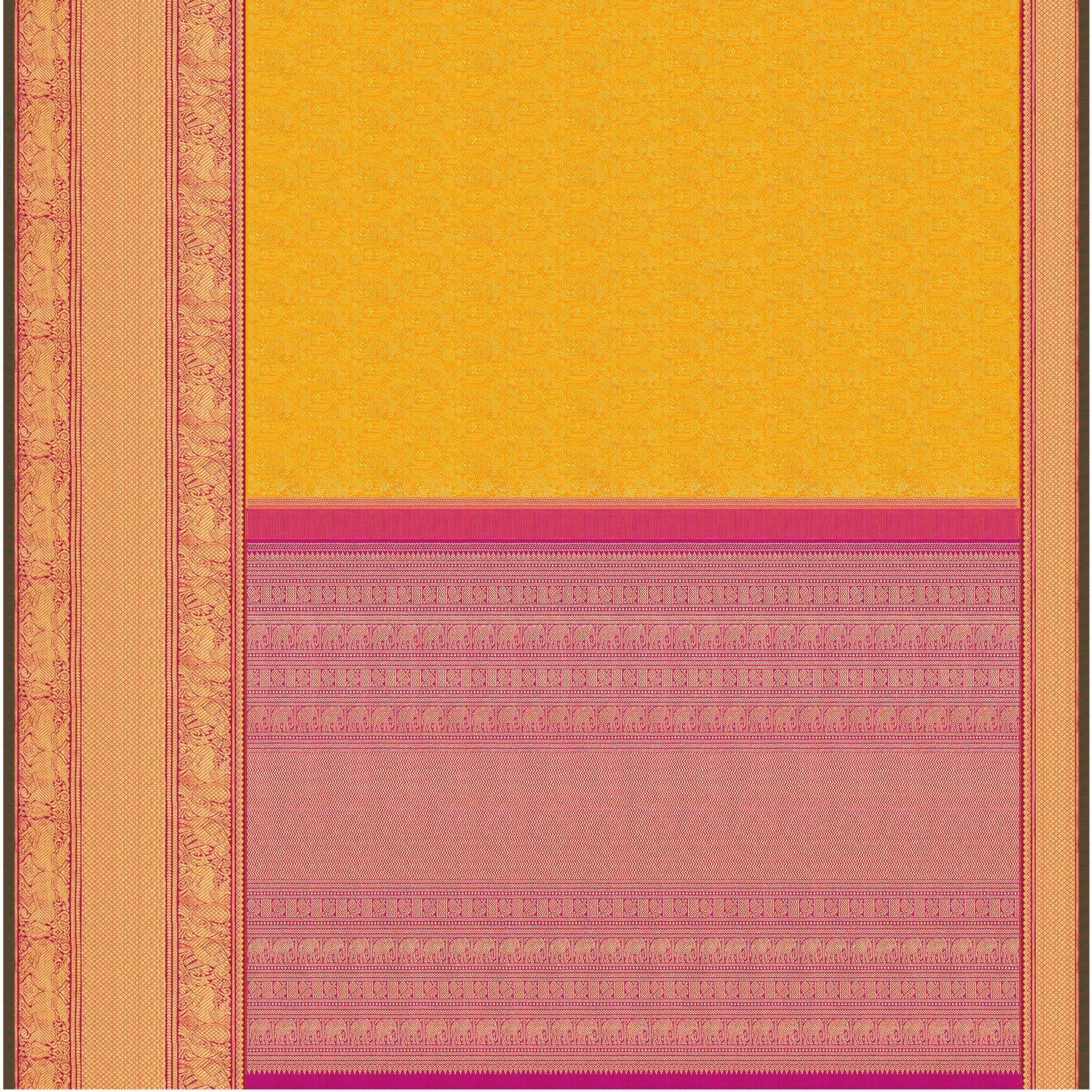 Kanakavalli Kanjivaram Silk Sari 25-110-HS001-08073 - Full View