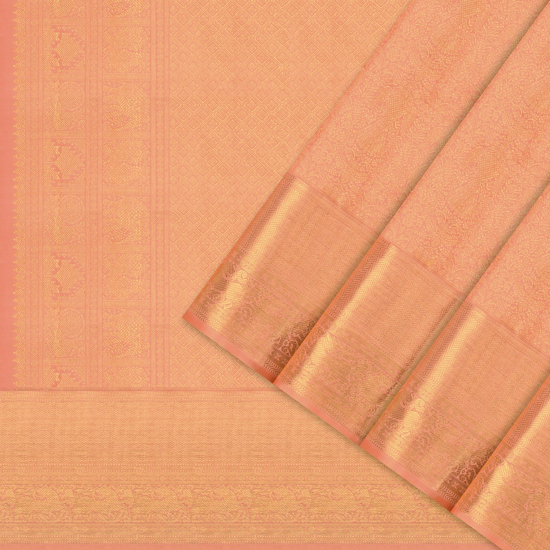 Kanakavalli Kanjivaram Silk Sari 25-110-HS001-08080 - Cover View