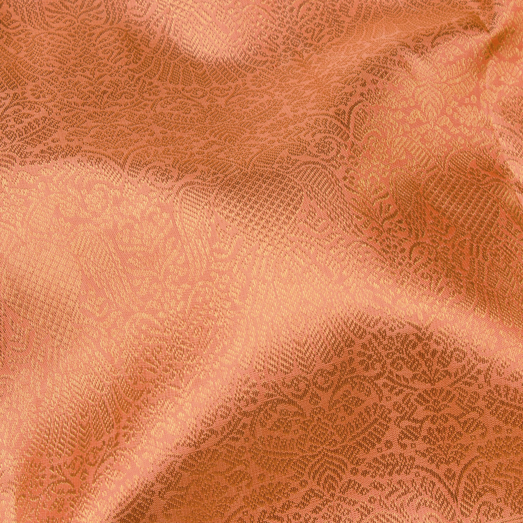 Kanakavalli Kanjivaram Silk Sari 25-110-HS001-08080 - Fabric View