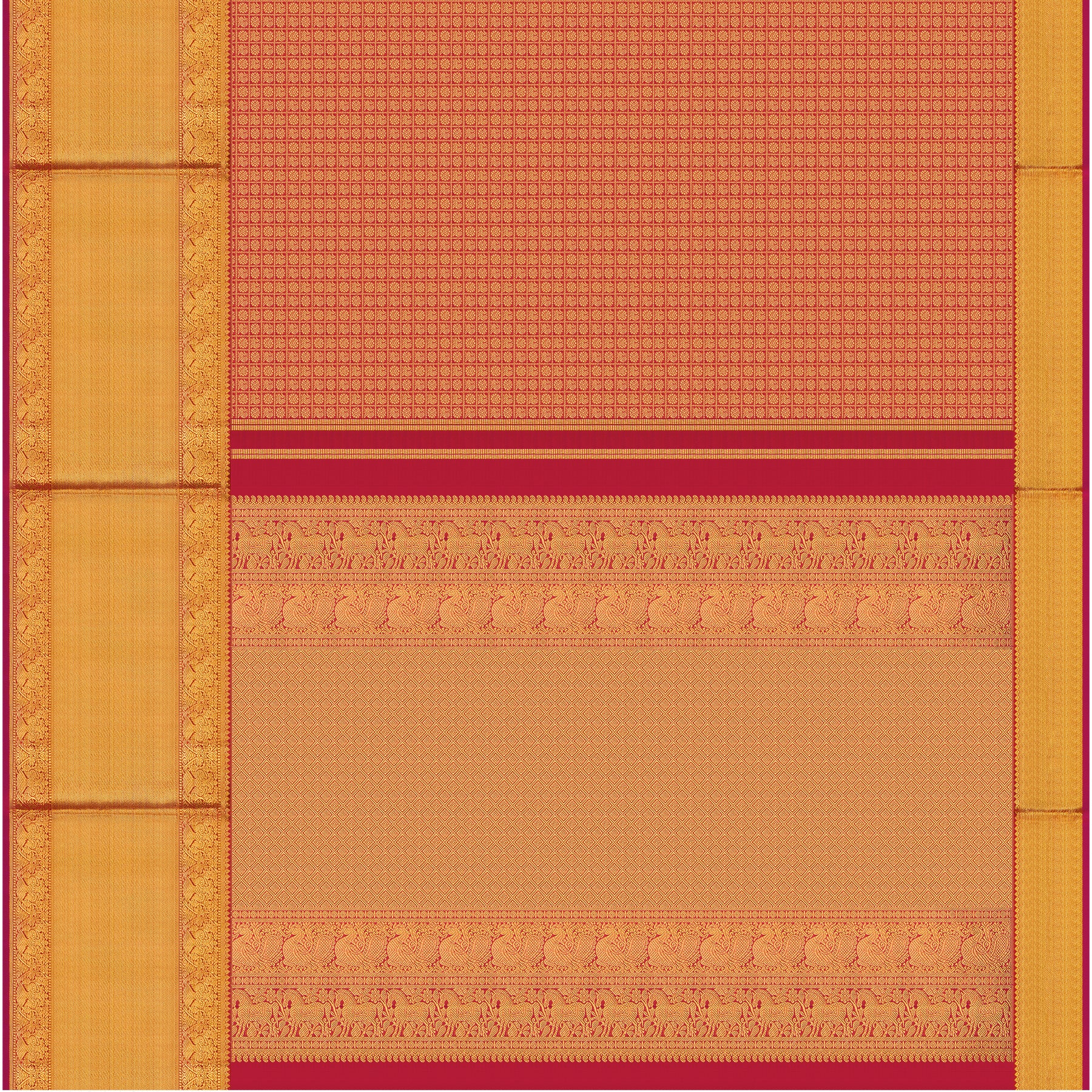 Kanakavalli Kanjivaram Silk Sari 25-110-HS001-08088 - Full View