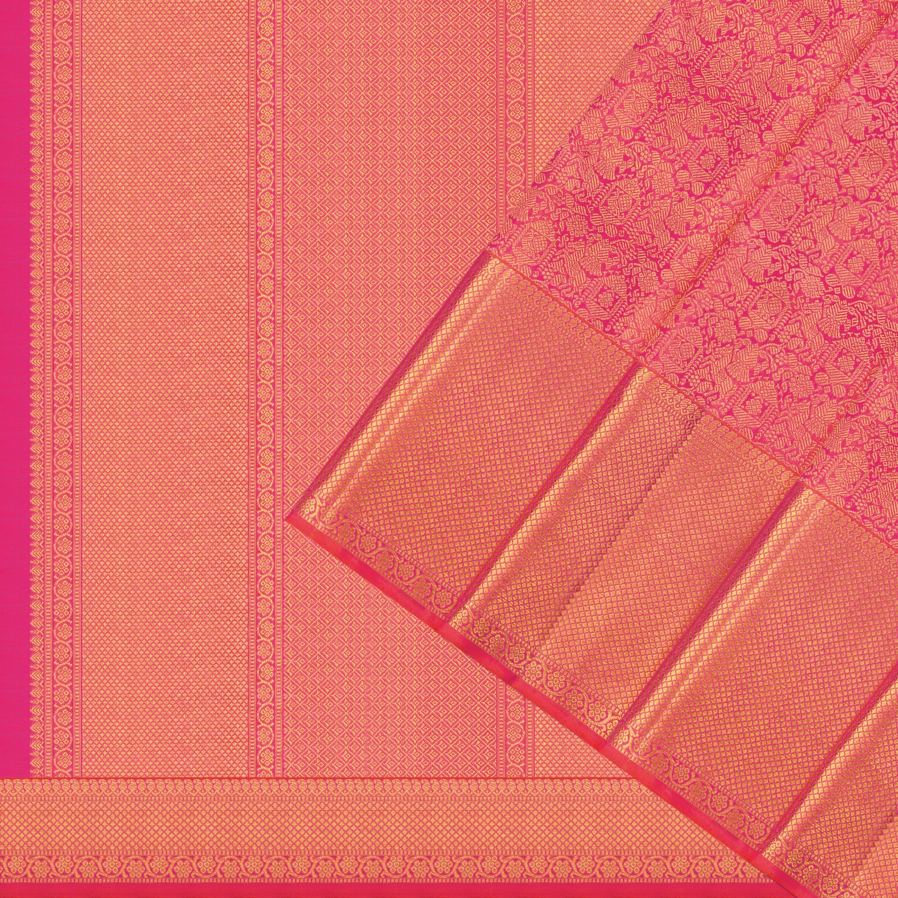 Kanakavalli Kanjivaram Silk Sari 25-110-HS001-08096 - Cover View