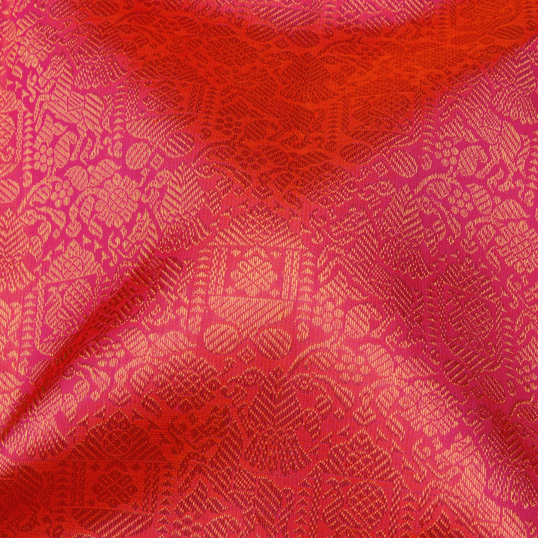 Kanakavalli Kanjivaram Silk Sari 25-110-HS001-08096 - Fabric View