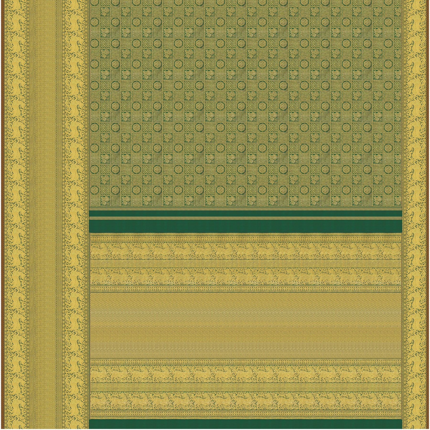 Kanakavalli Kanjivaram Silk Sari 25-110-HS001-08099 - Full View