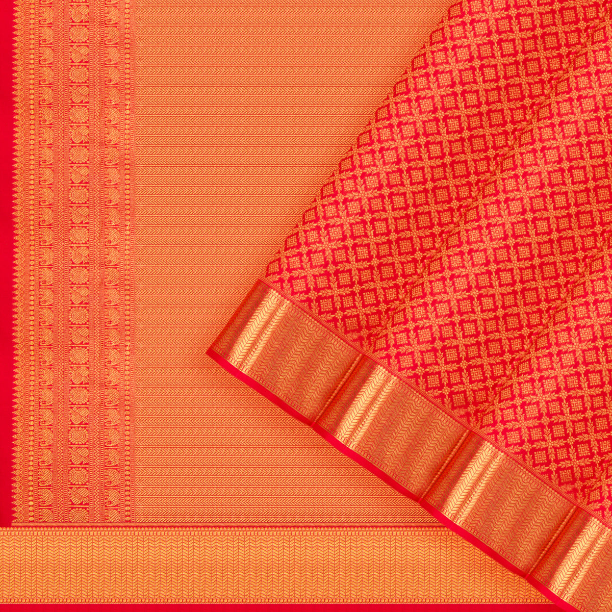 Kanakavalli Kanjivaram Silk Sari 25-110-HS001-08111 - Cover View