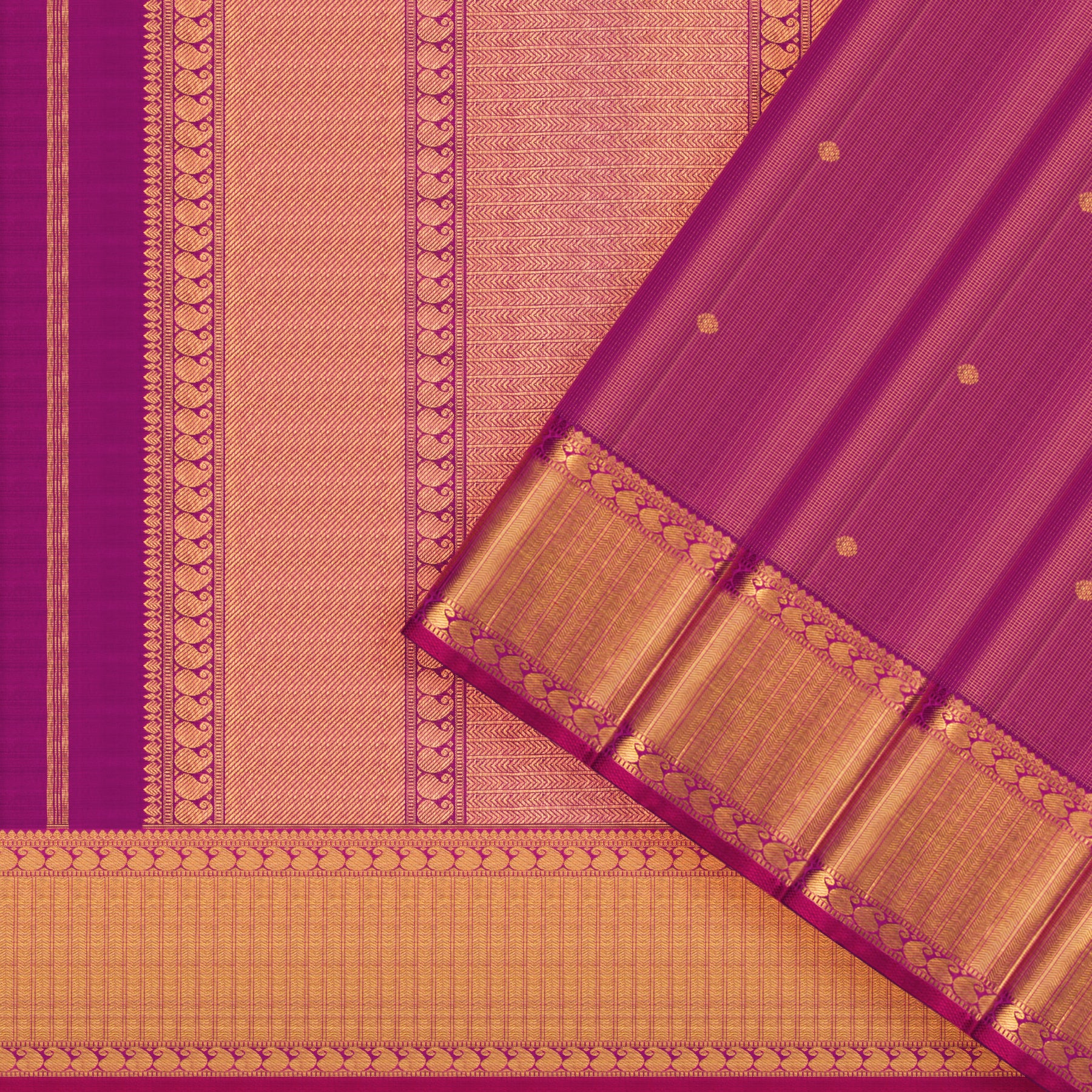 Kanakavalli Kanjivaram Silk Sari 25-110-HS001-08116 - Cover View