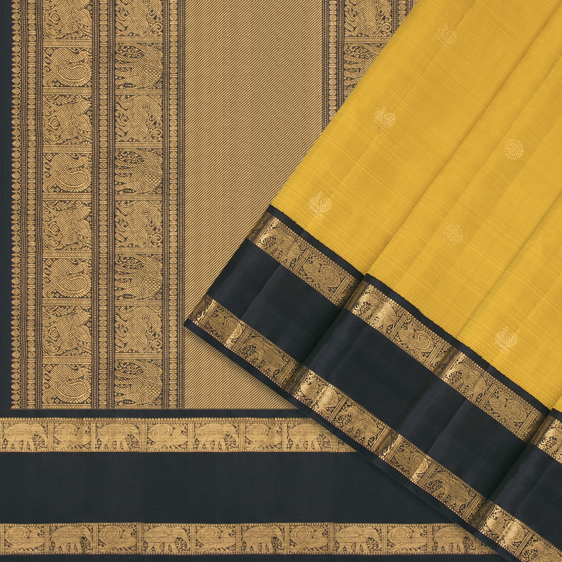 Kanakavalli Kanjivaram Silk Sari 25-110-HS001-08143 - Cover View