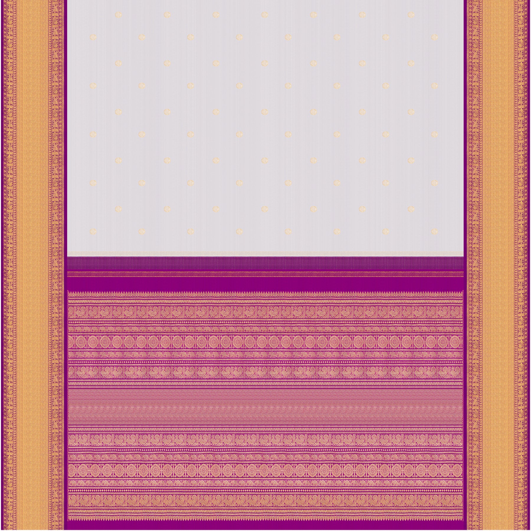 Kanakavalli Kanjivaram Silk Sari 25-110-HS001-08156 - Full View