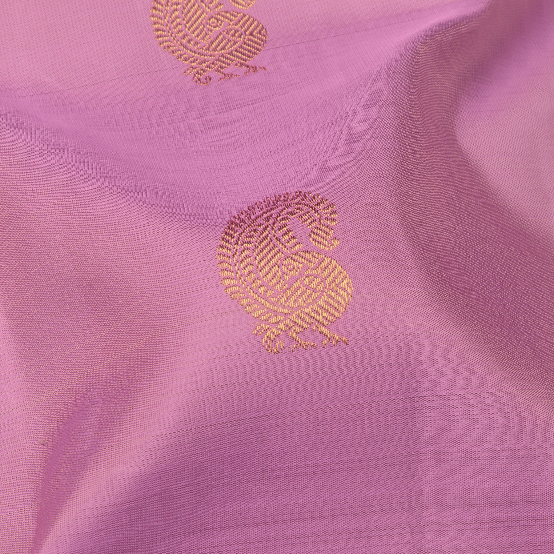 Kanakavalli Kanjivaram Silk Sari 25-110-HS001-08164 - Fabric View