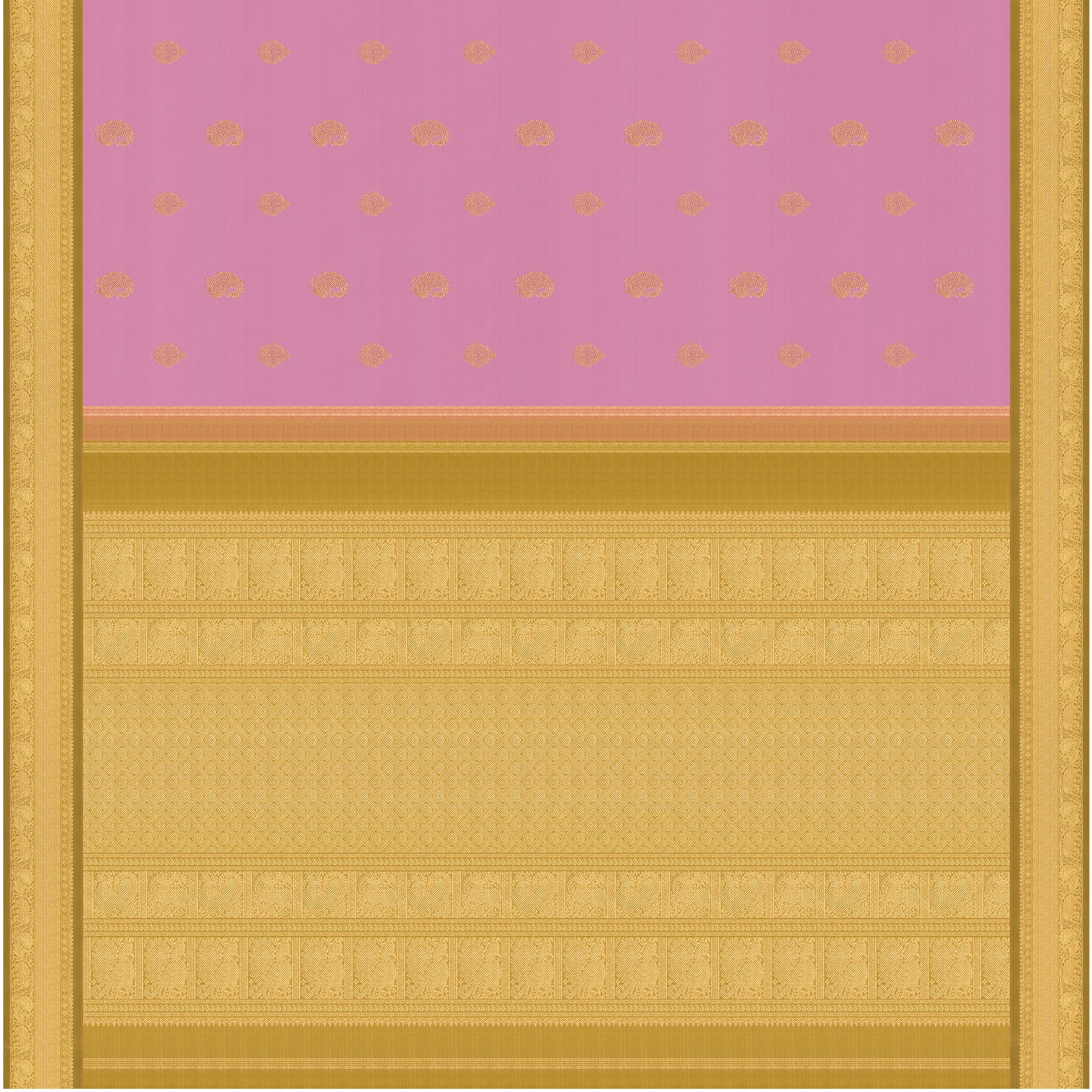 Kanakavalli Kanjivaram Silk Sari 25-110-HS001-08164 - Full View