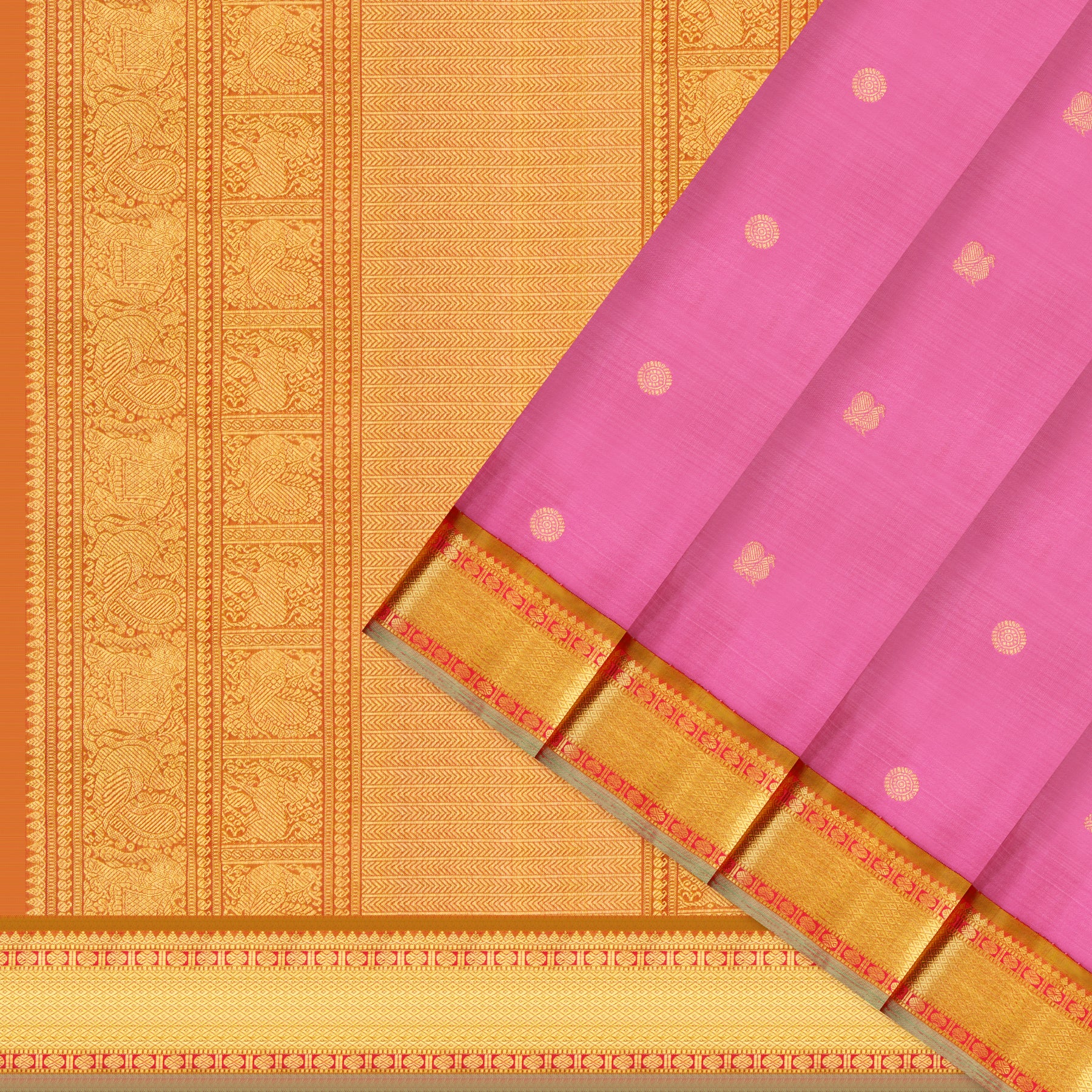 Kanakavalli Kanjivaram Silk Sari 25-110-HS001-08169 - Cover View