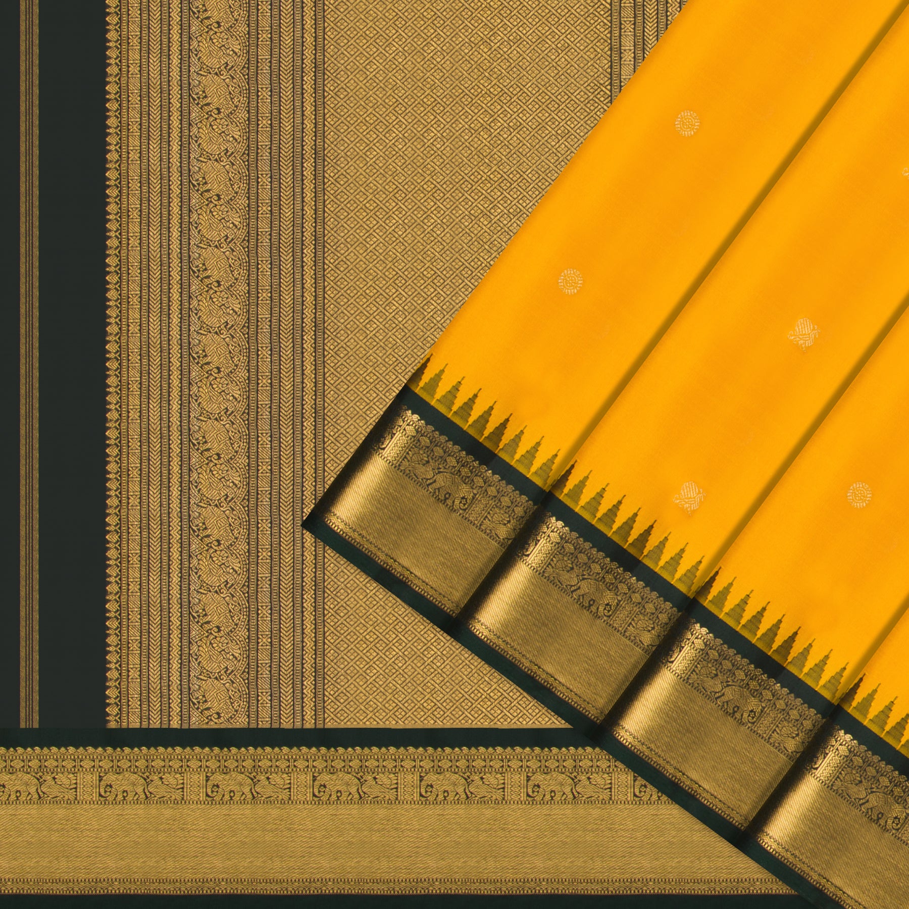Kanakavalli Kanjivaram Silk Sari 25-110-HS001-08170 - Cover View