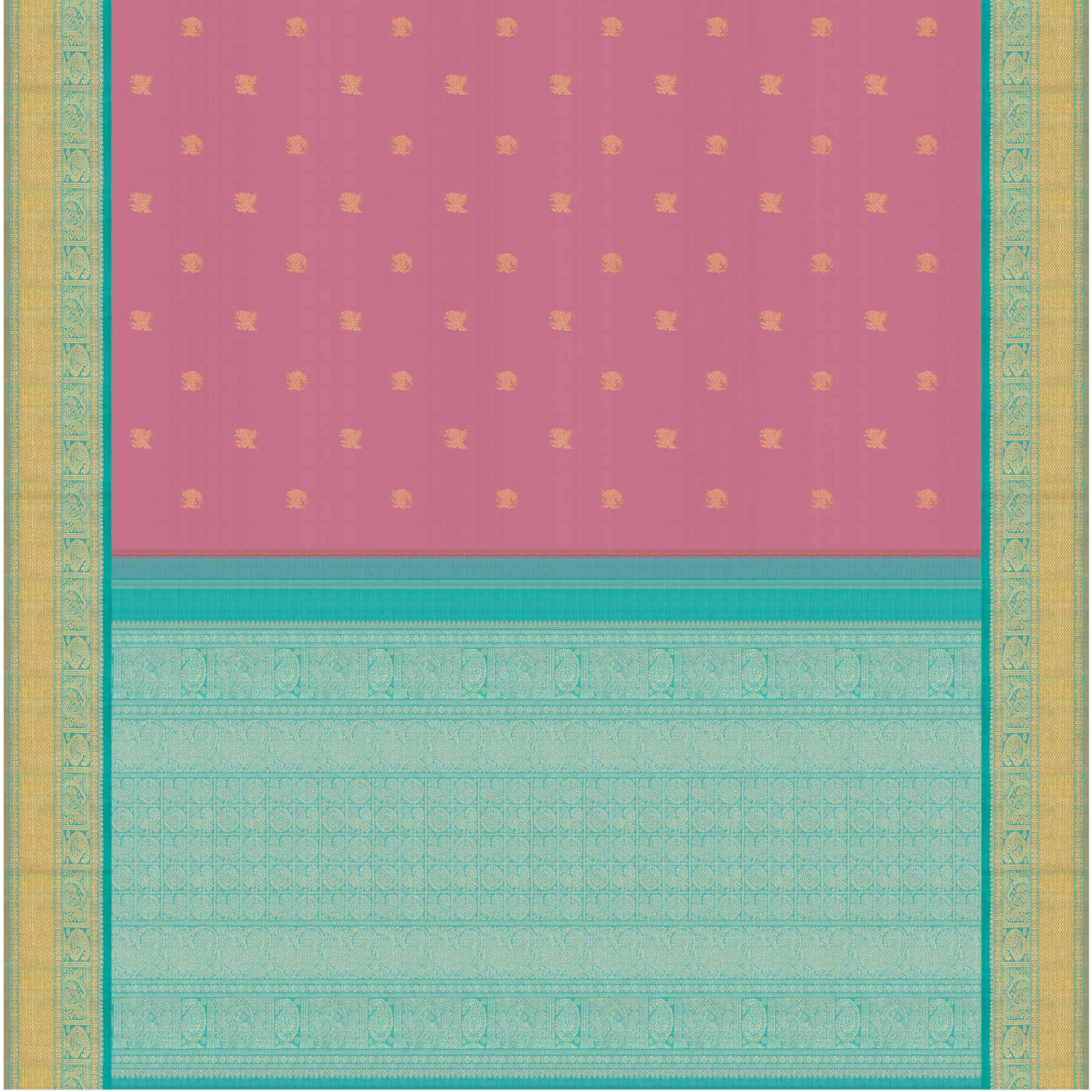 Kanakavalli Kanjivaram Silk Sari 25-110-HS001-08173 - Full View