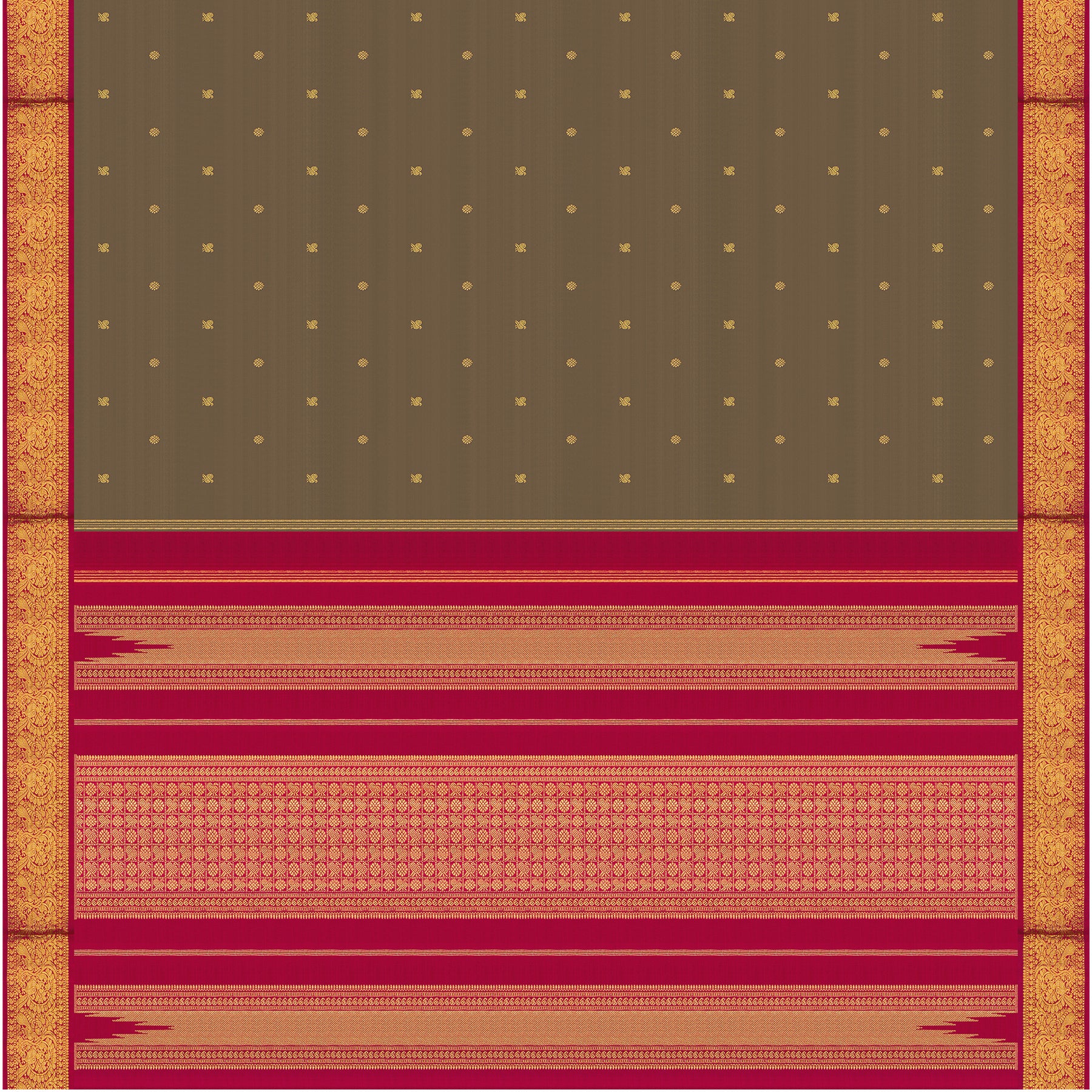 Kanakavalli Kanjivaram Silk Sari 25-110-HS001-08194 - Full View