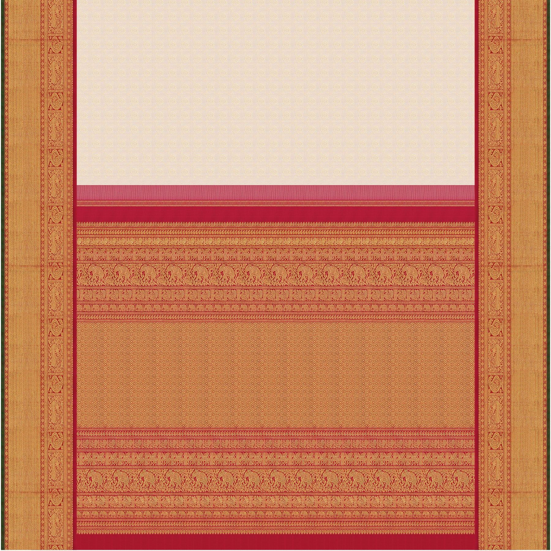 Kanakavalli Kanjivaram Silk Sari 25-110-HS001-08222 - Full View