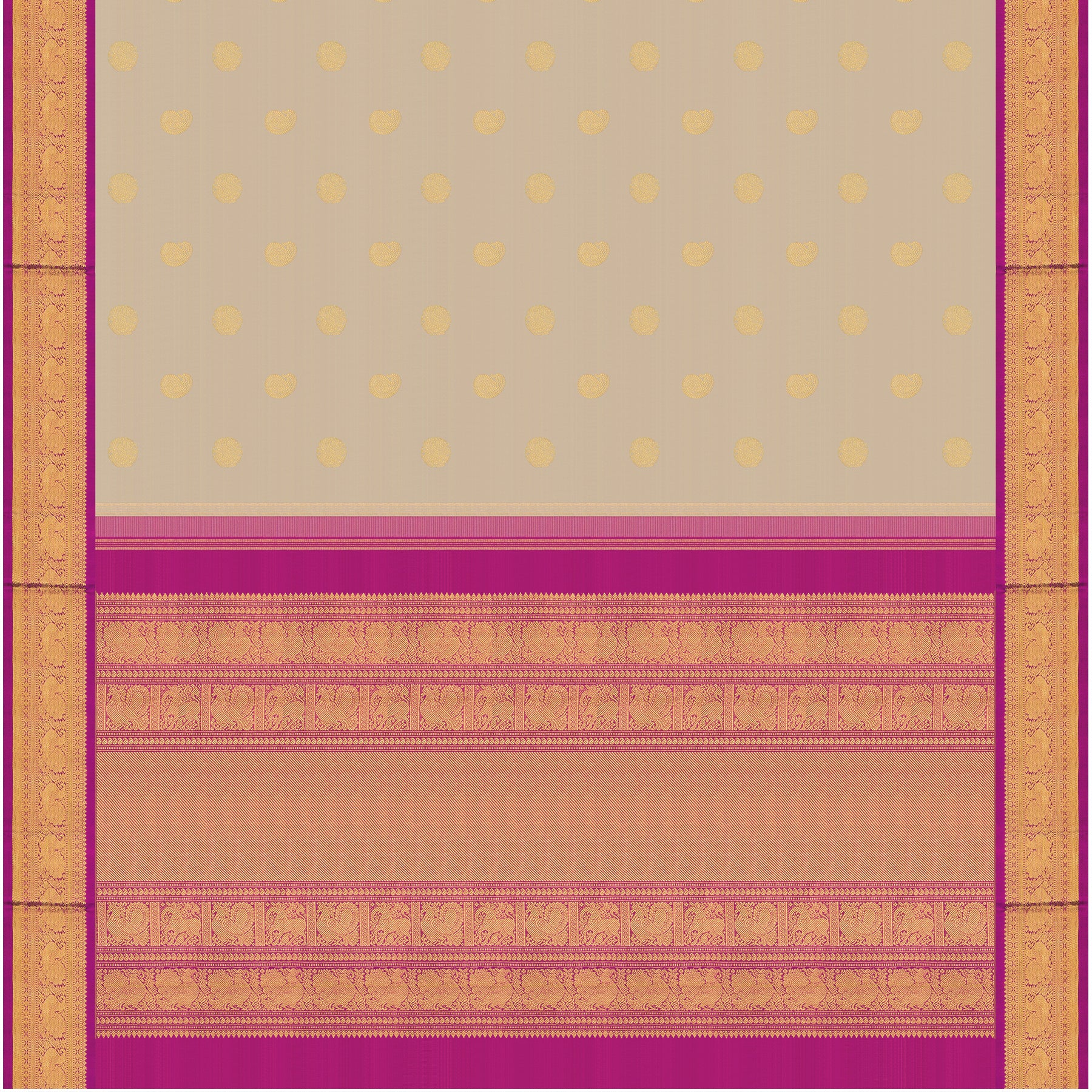 Kanakavalli Kanjivaram Silk Sari 25-110-HS001-08595 - Full View