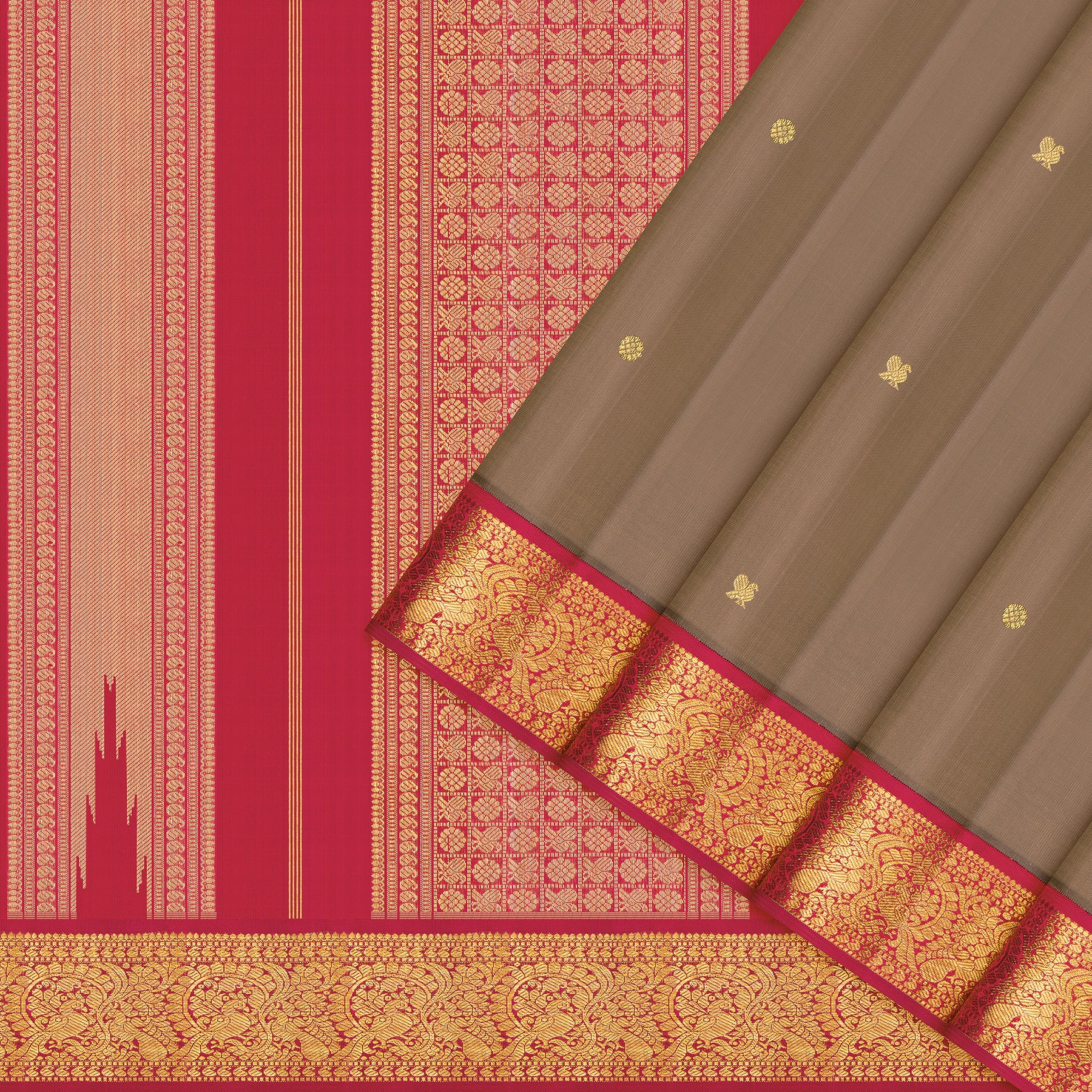 Kanakavalli Kanjivaram Silk Sari 25-110-HS001-08603 - Cover View
