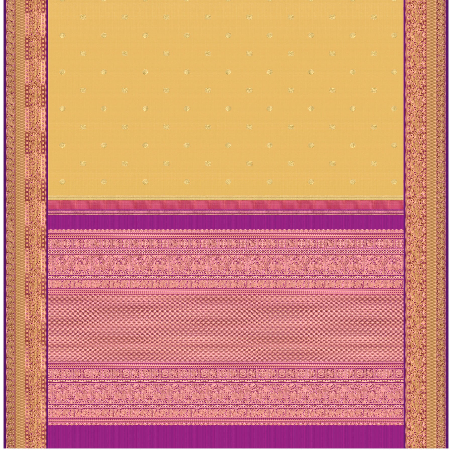 Kanakavalli Kanjivaram Silk Sari 25-110-HS001-08605 - Full View