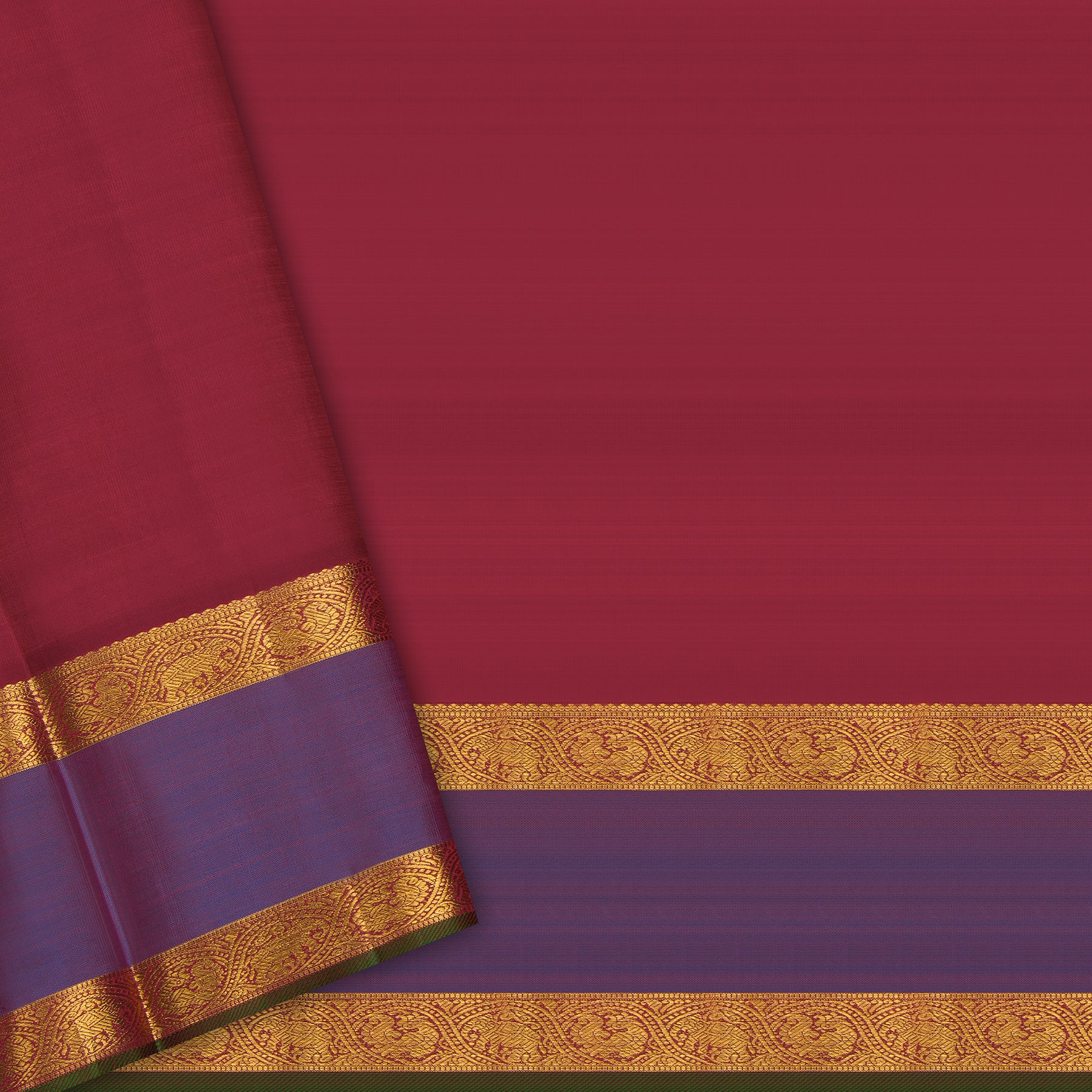 Kanakavalli Kanjivaram Silk Sari 25-110-HS001-08608 - Blouse View