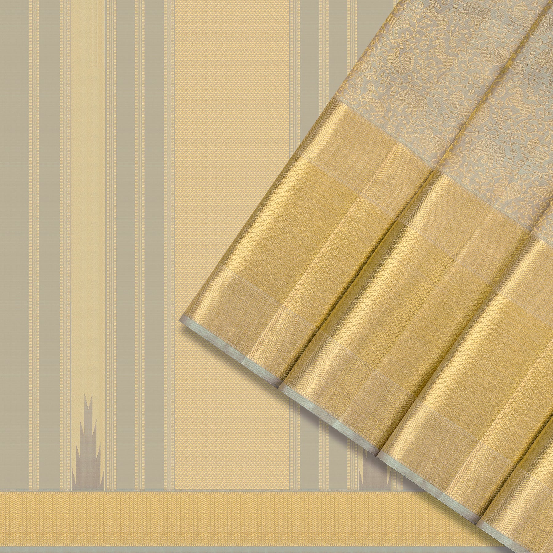 Kanakavalli Kanjivaram Silk Sari 25-110-HS001-08619 - Cover View