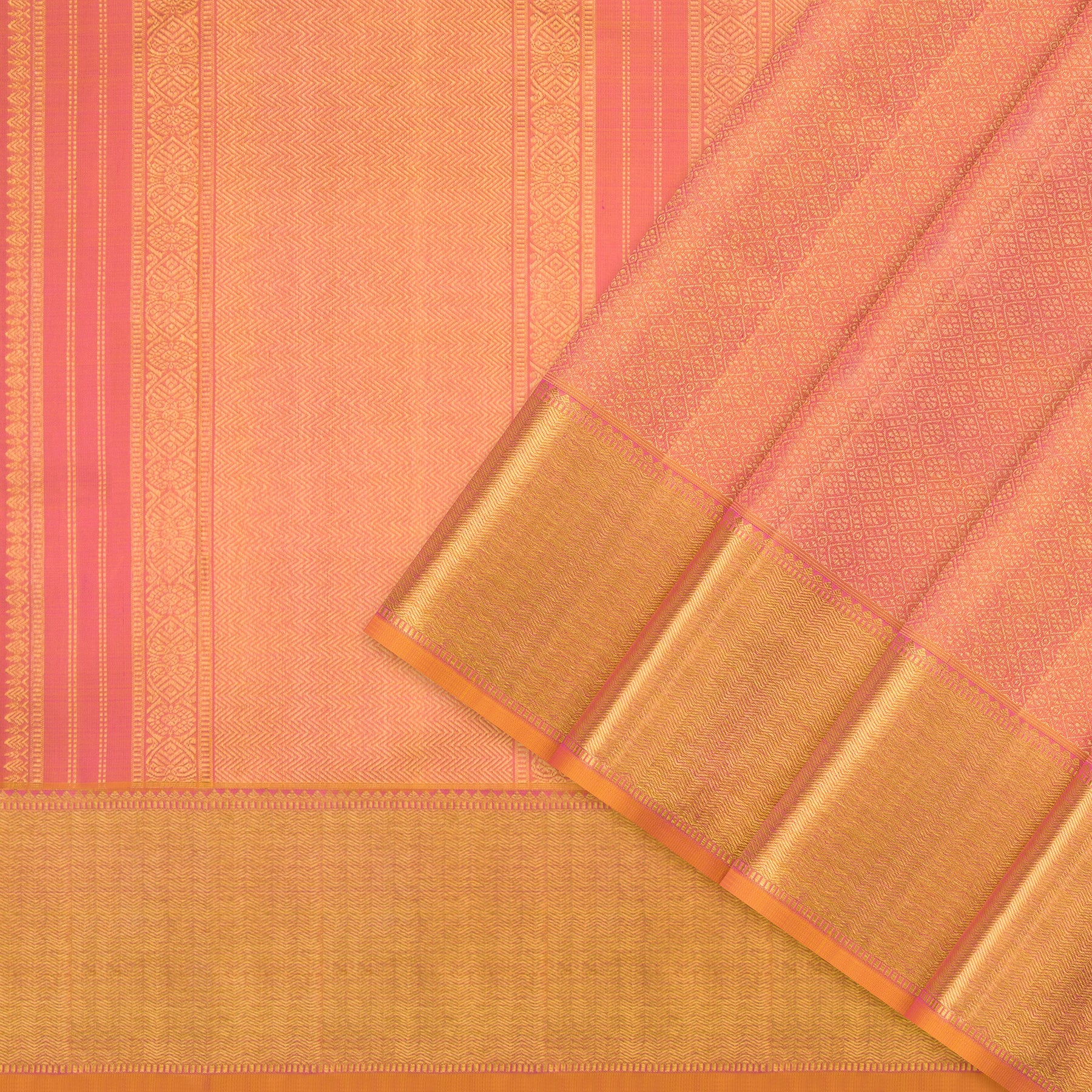 Kanakavalli Kanjivaram Silk Sari 25-110-HS001-08621 - Cover View